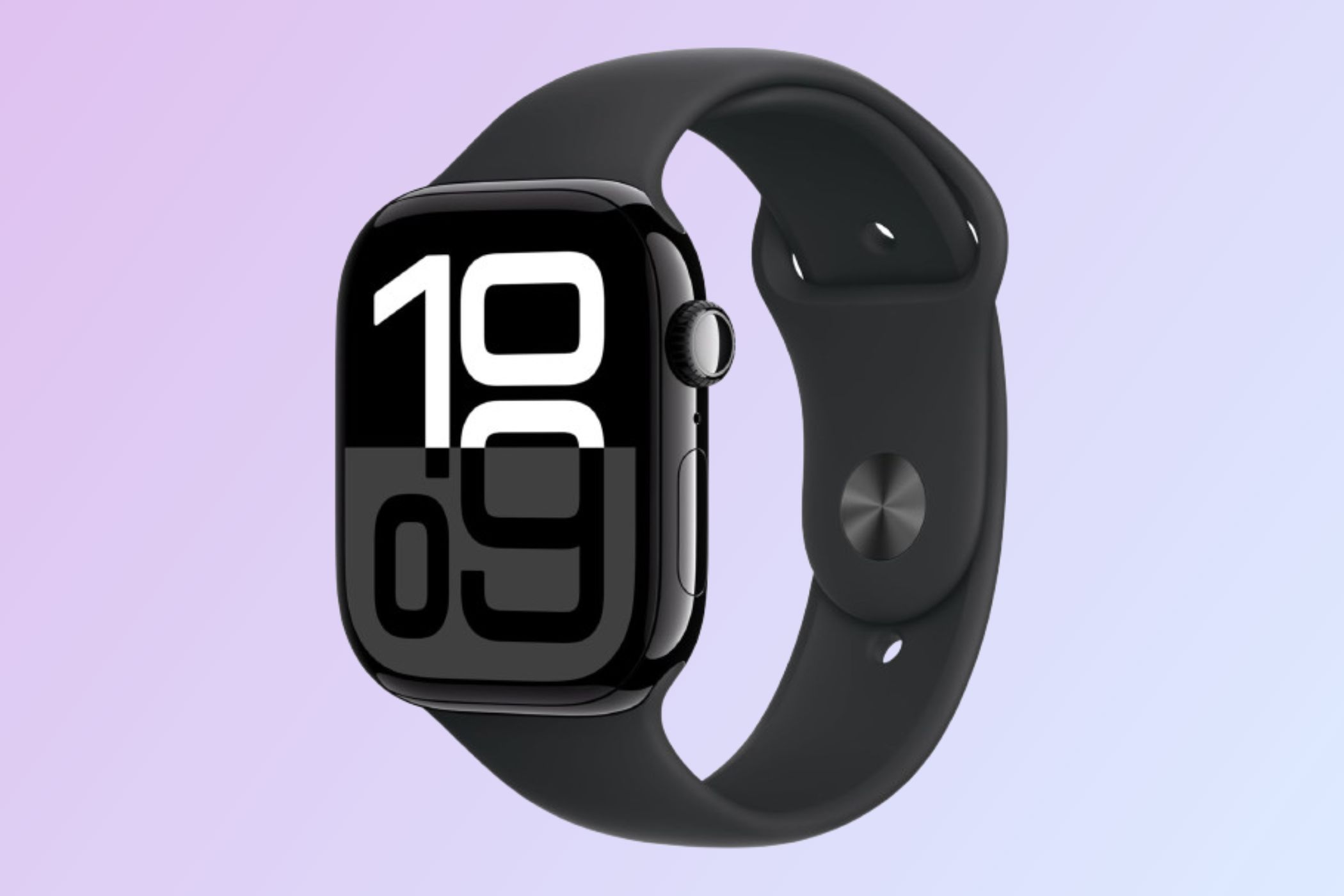 Apple Watch Series 10 on a gradient background