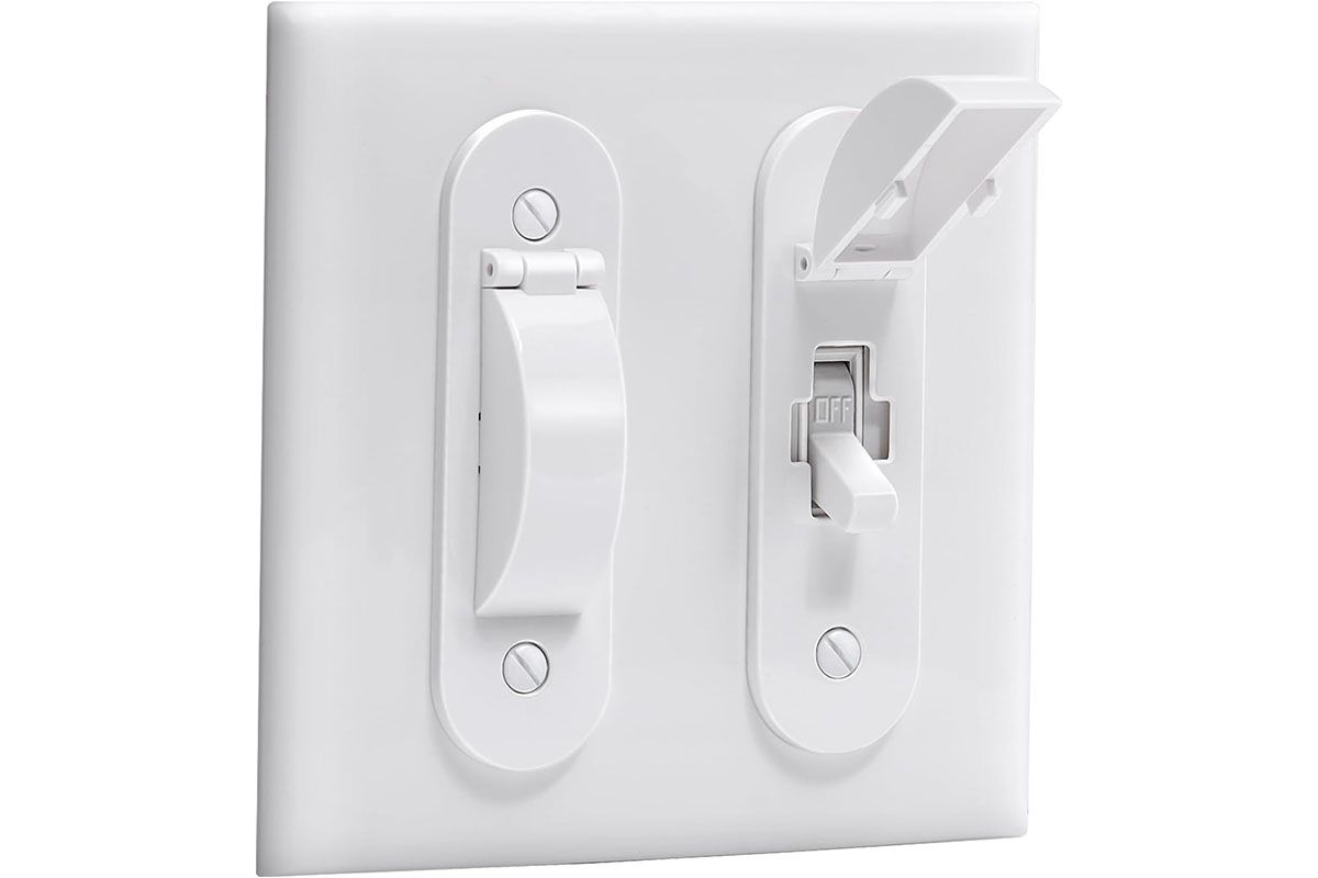 Childproof light switch covers can protect against unwanted users of all ages.