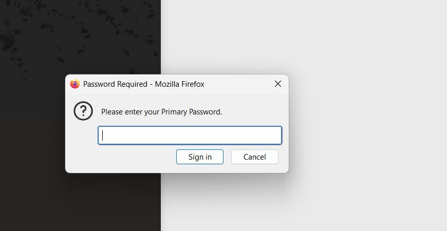 Firefox Password Manager.