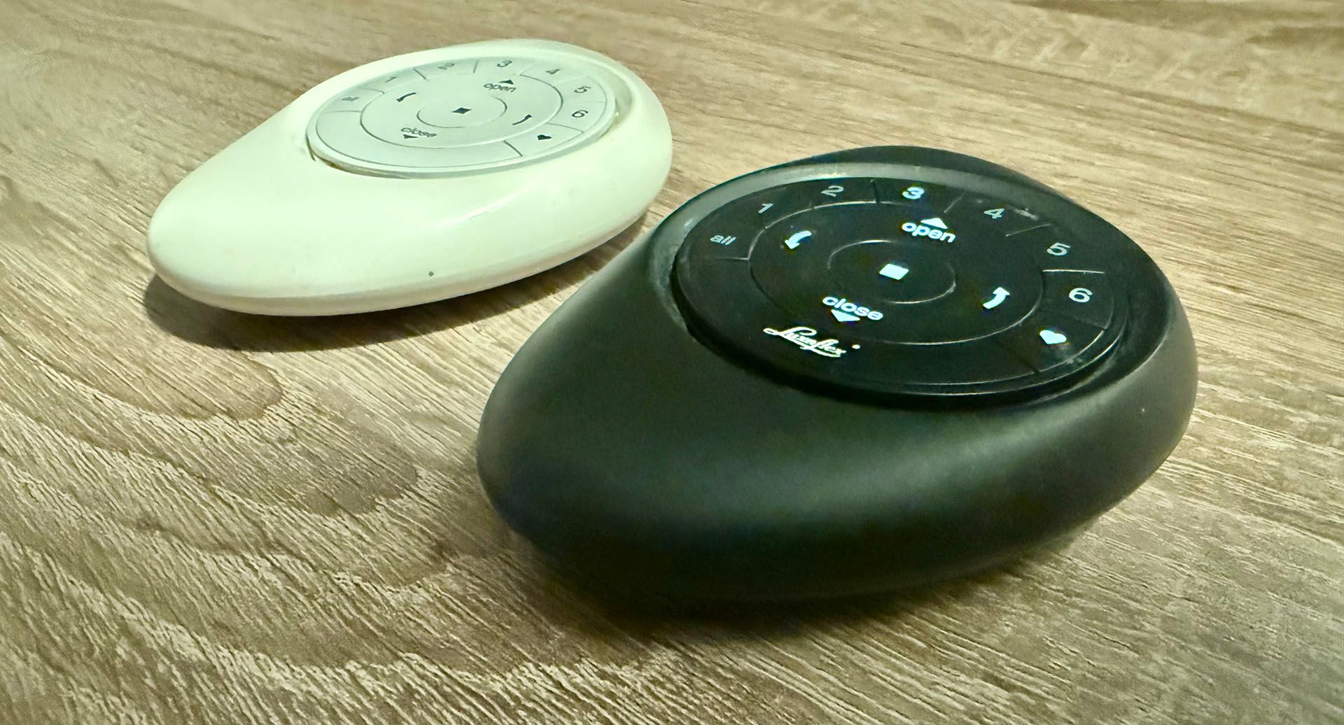 Physical remotes can be easier for guests to use.