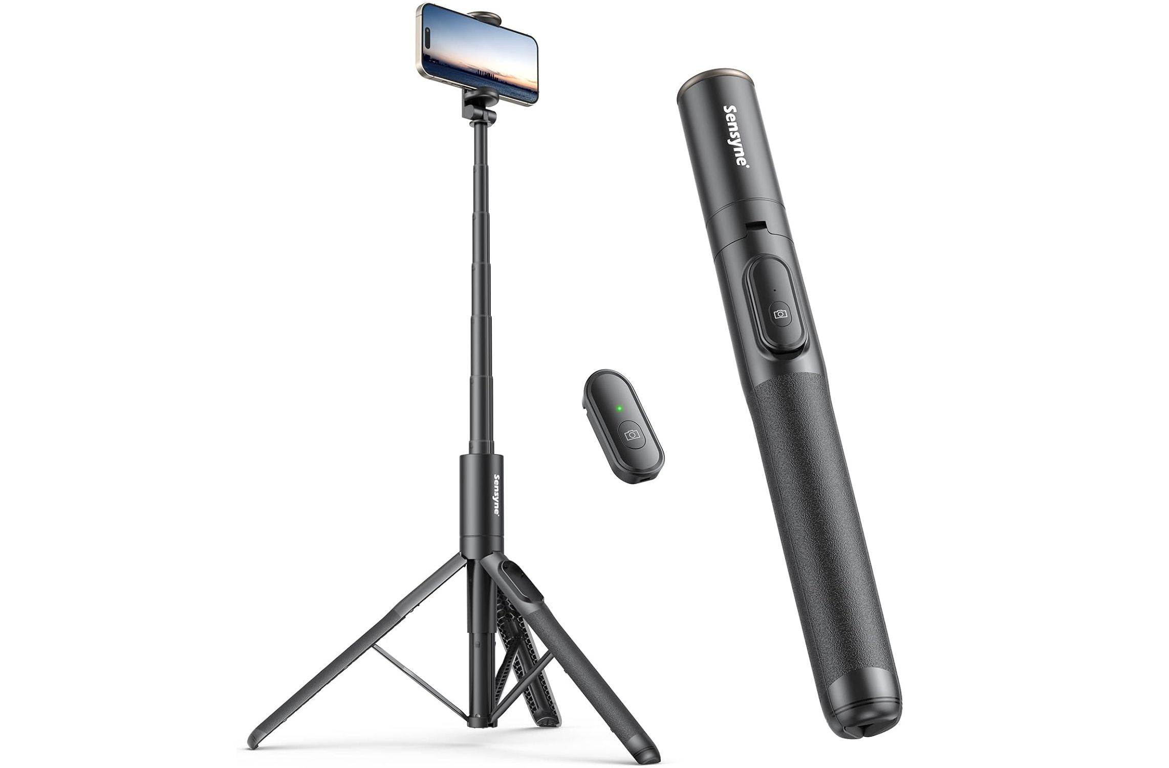 The sensyne iPhone tripod. 