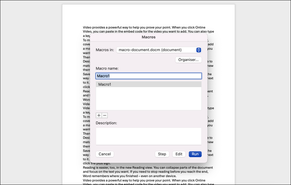 word-macro-menu