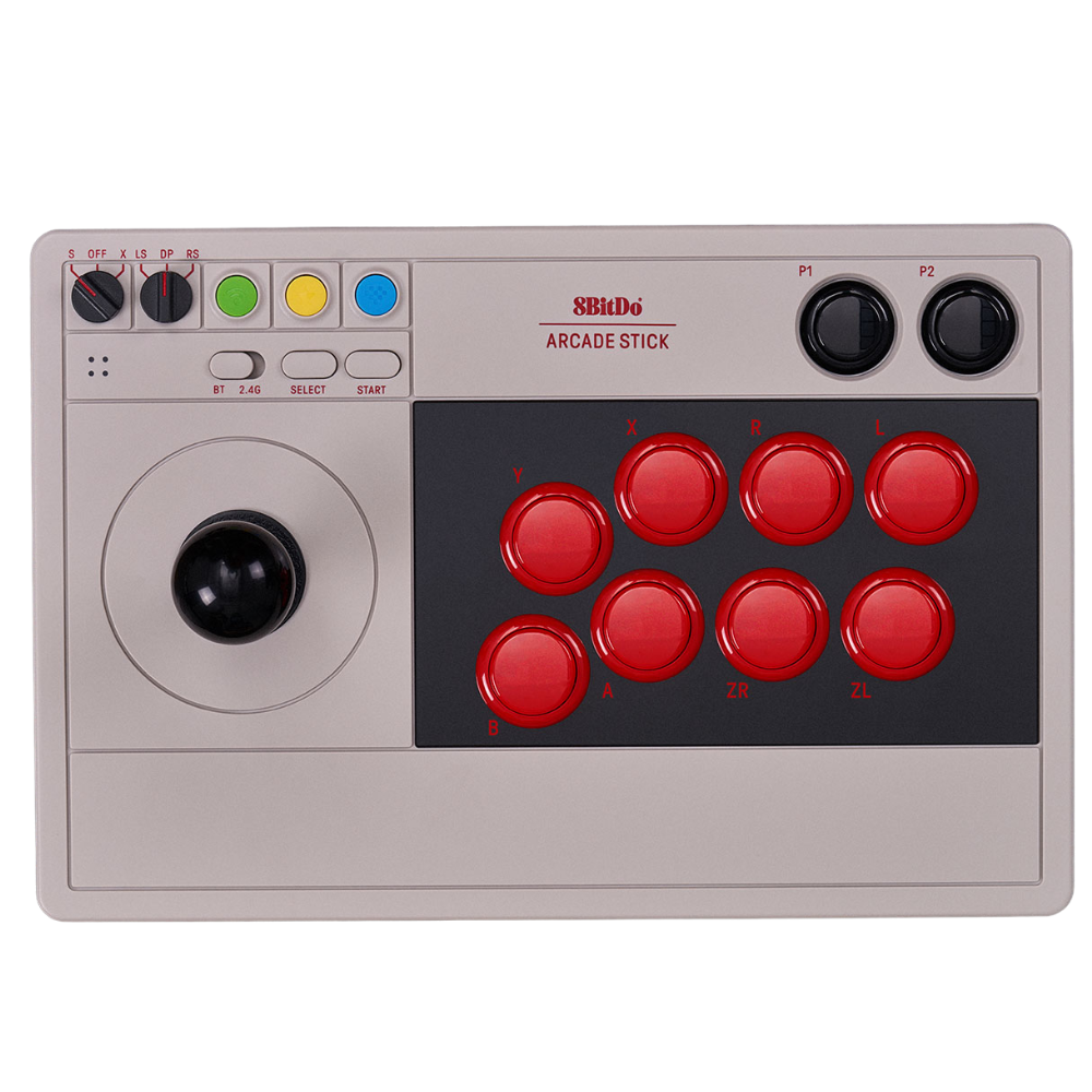 8bitdo arcade stick for Nintendo Switch.