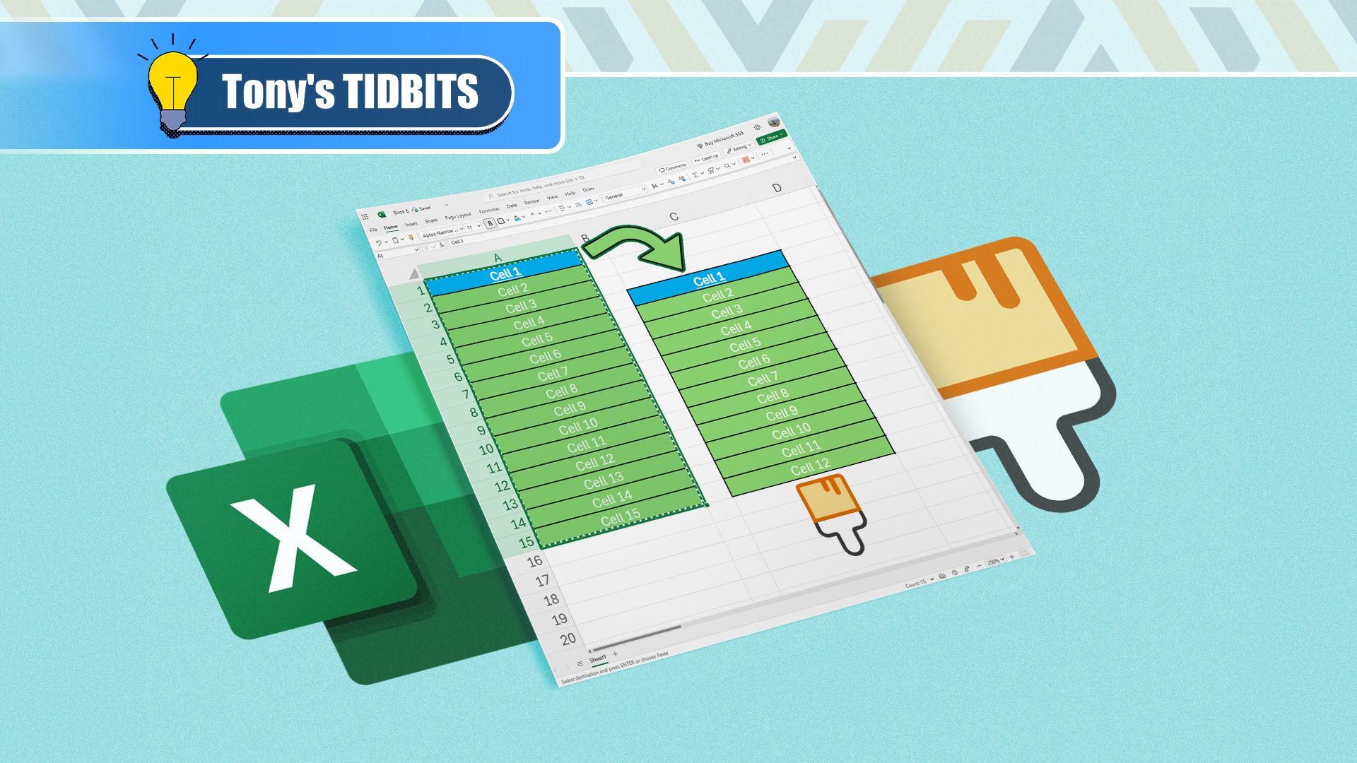 Need to Duplicate Cell Formatting in Excel? Use This Tool