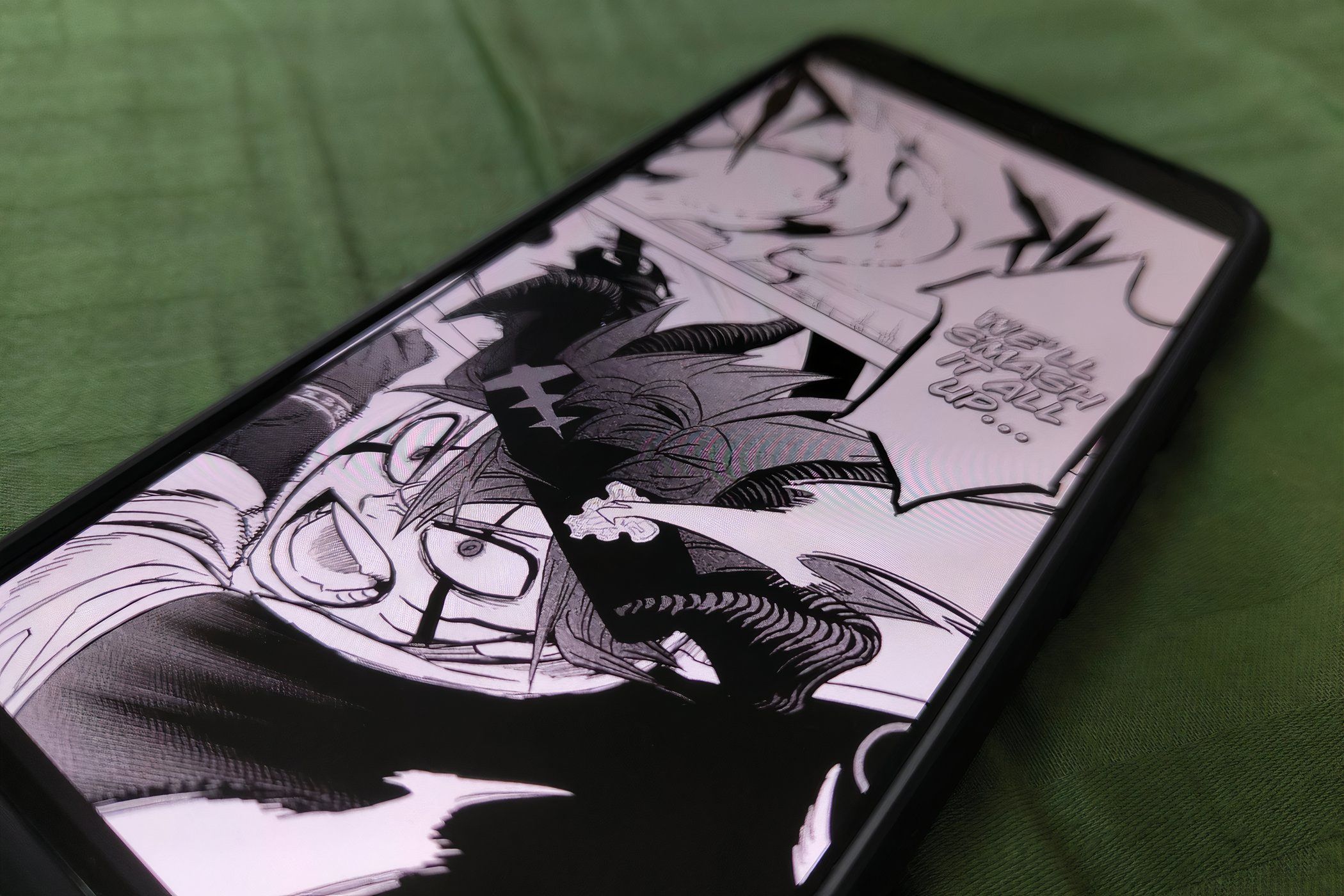 An image of MANGA Plus app