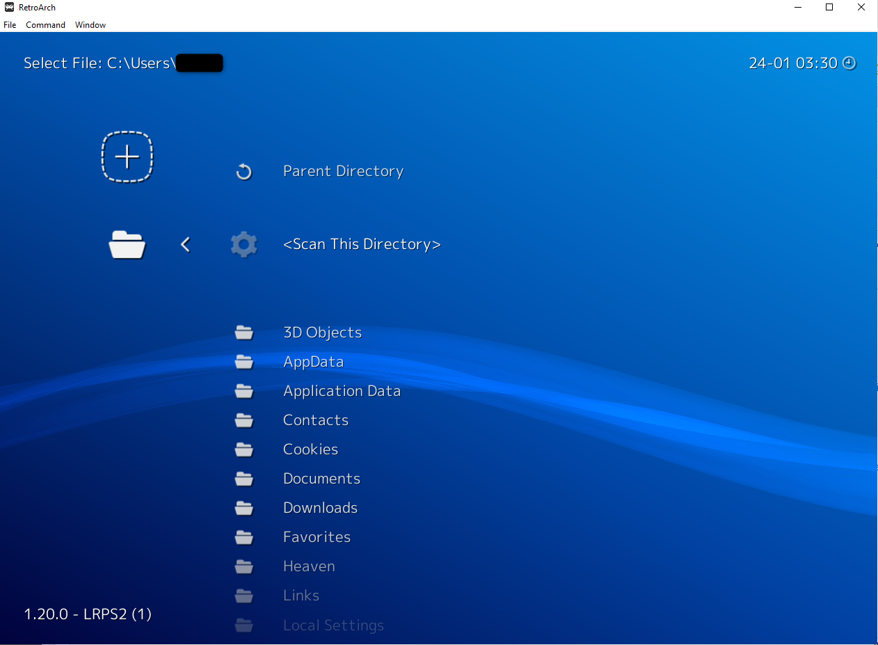 Adding new ROMs to RetroArch.