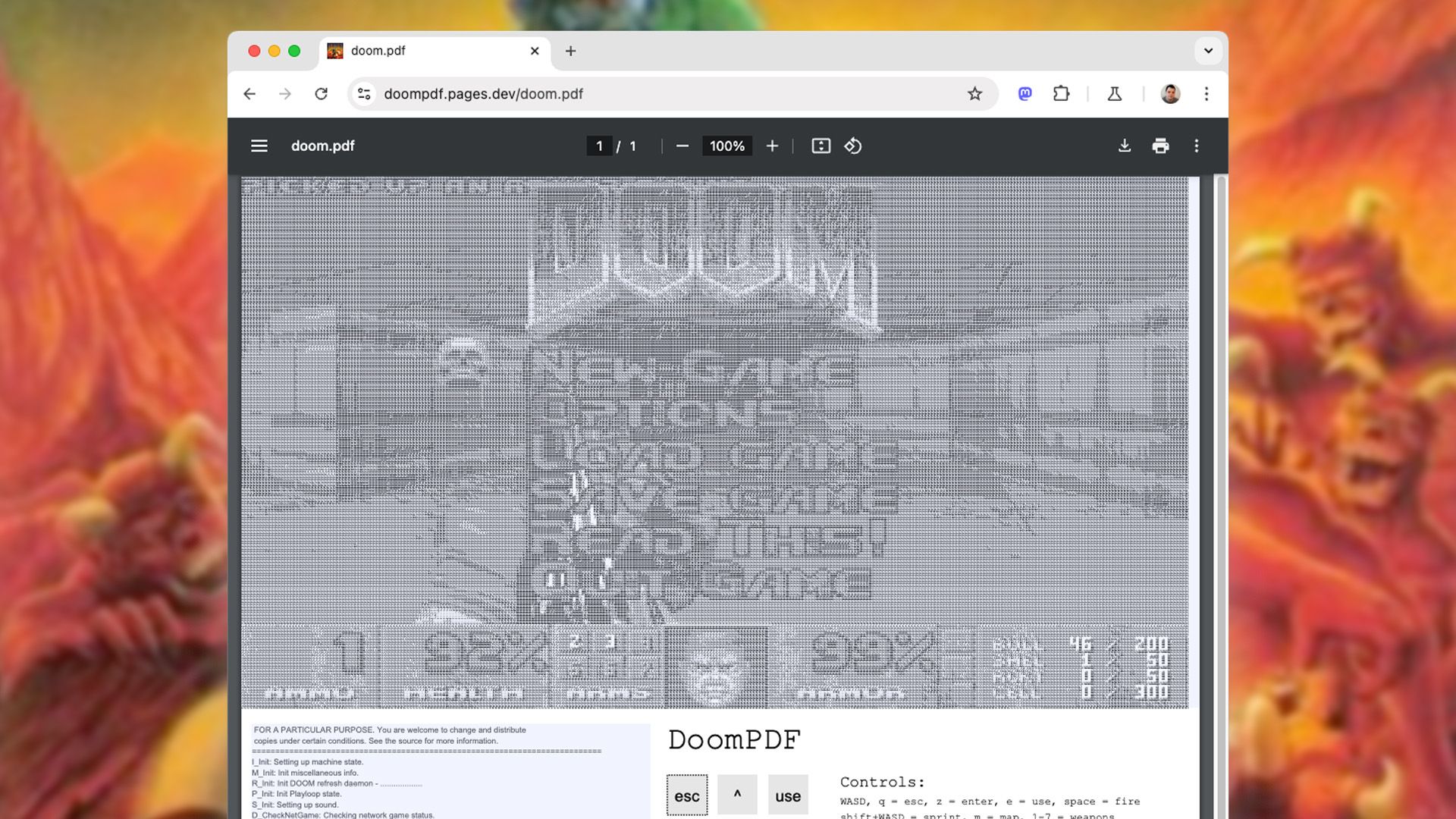 This Is DOOM and Tetris Inside A PDF Document