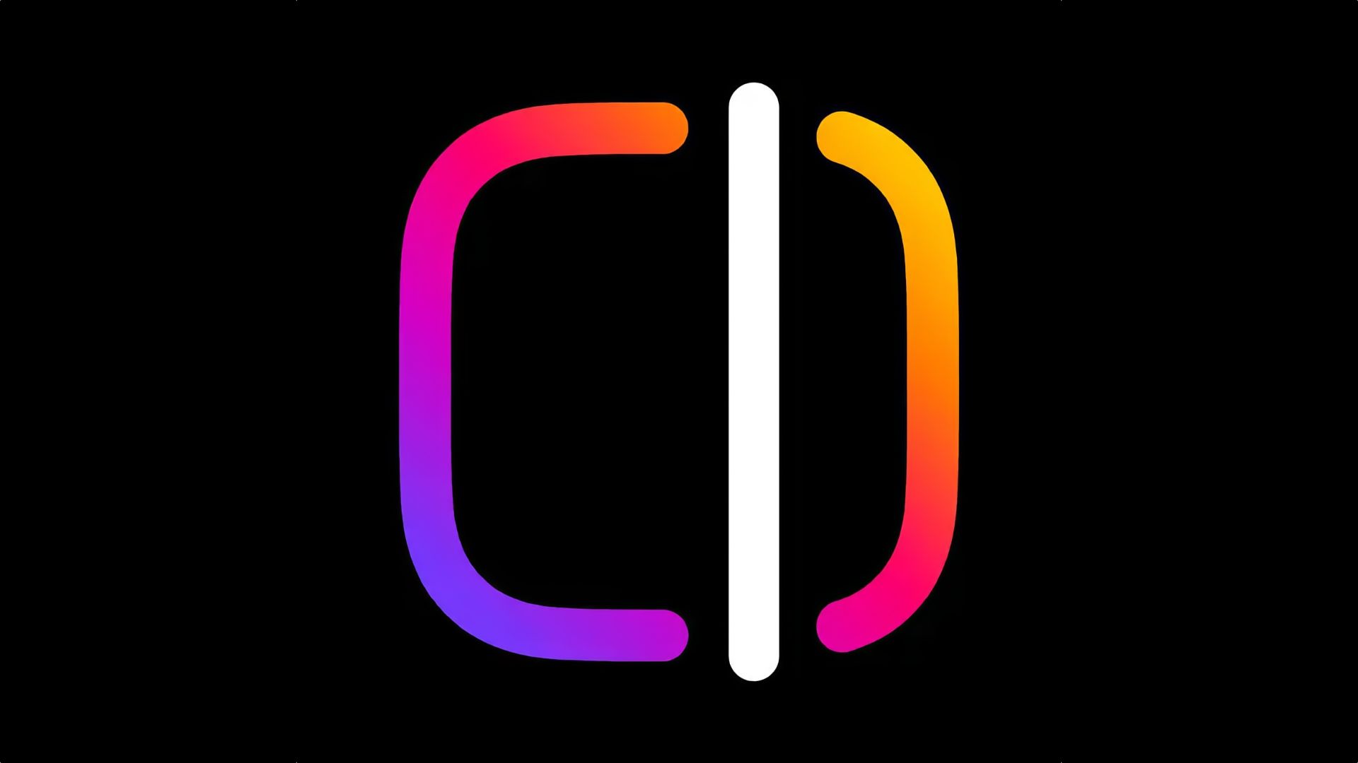 The Instagram Edits app logo set against a solid black background.