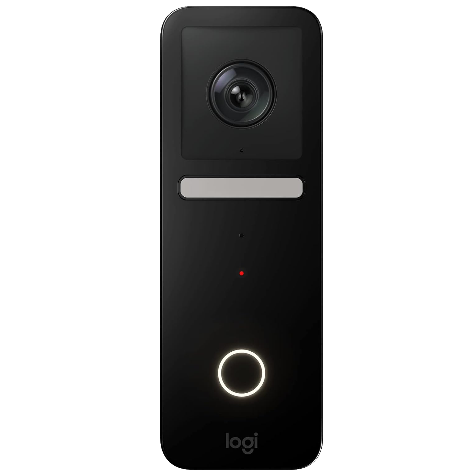 logitech circle view doorbell, front view