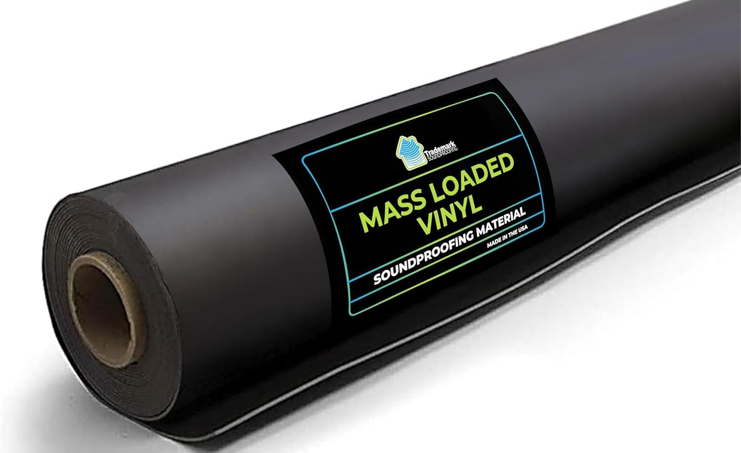 Mass-loaded vinyl (MLV) for soundproofing