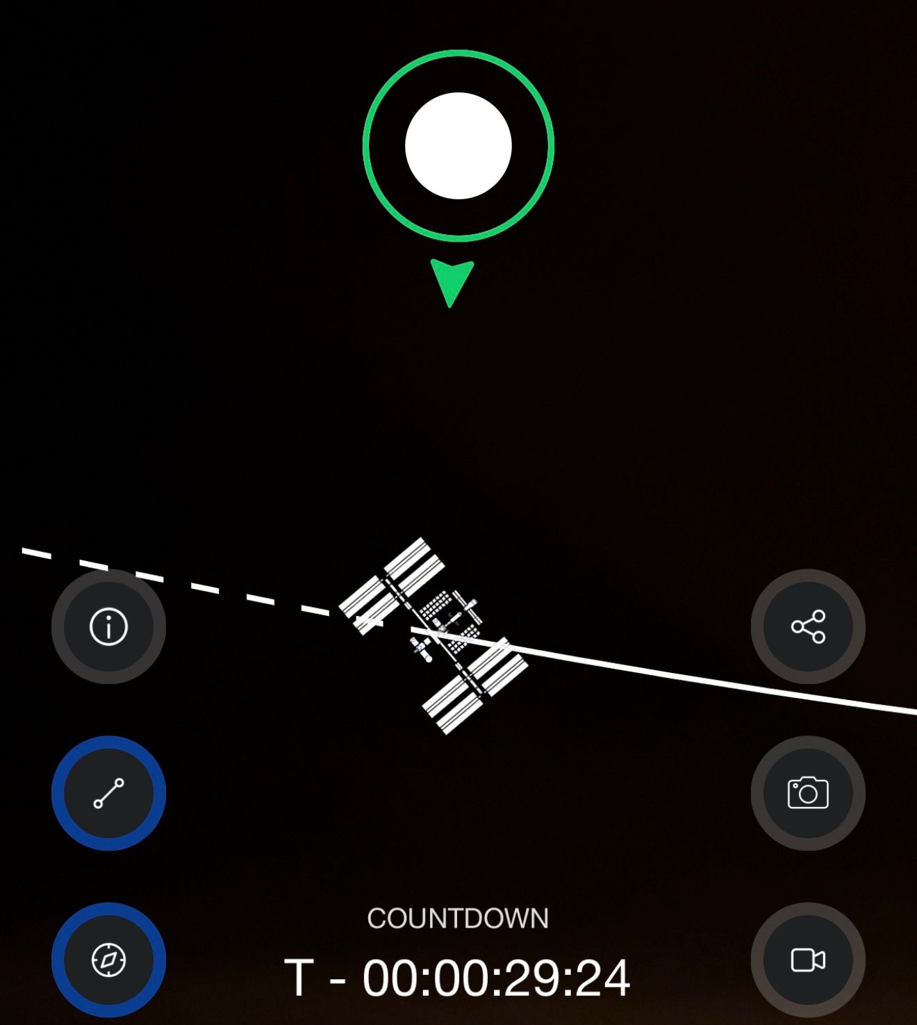 NASA's Spot The Station app.