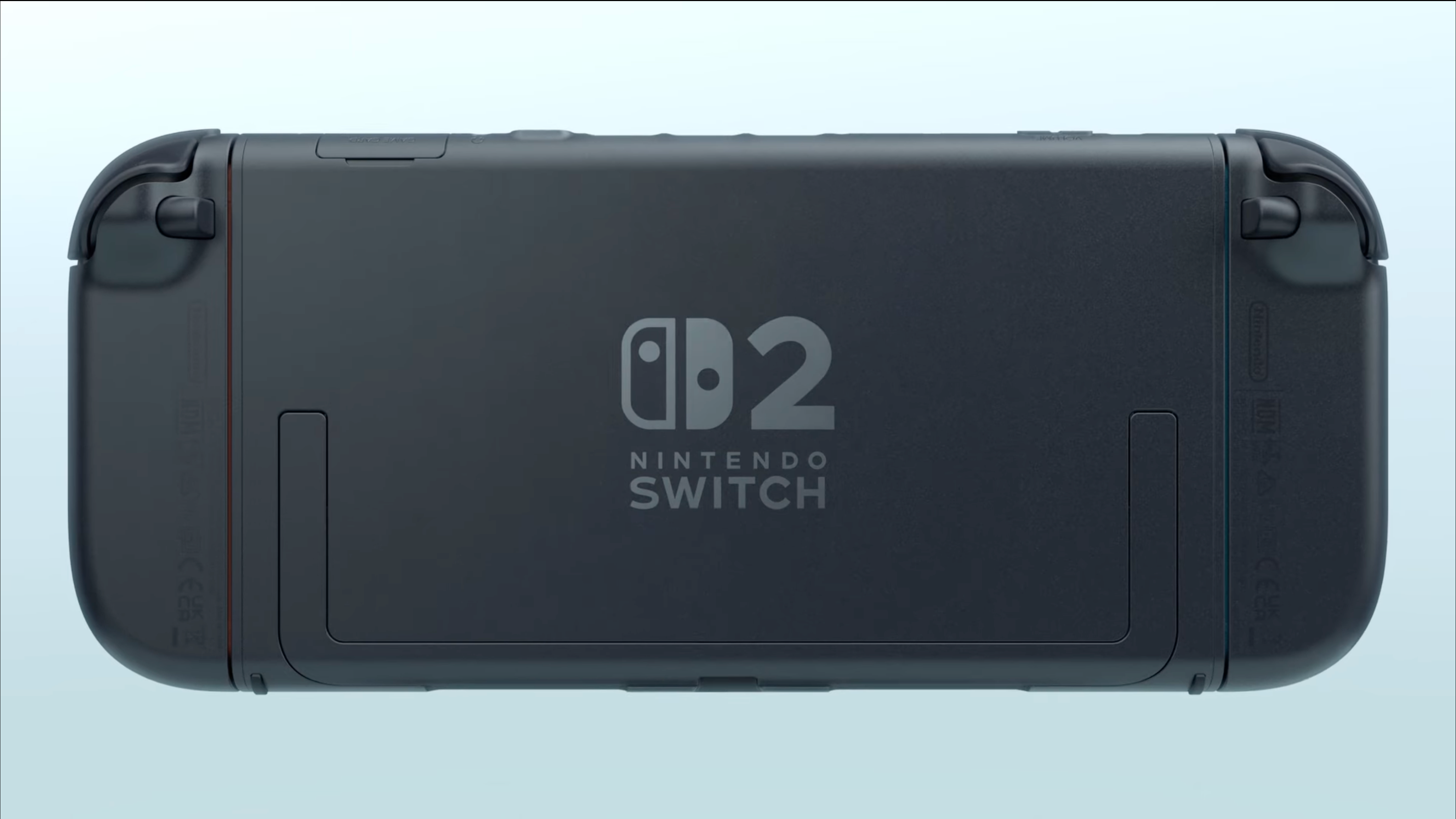 Nintendo Switch 2 console rear with logo.-1