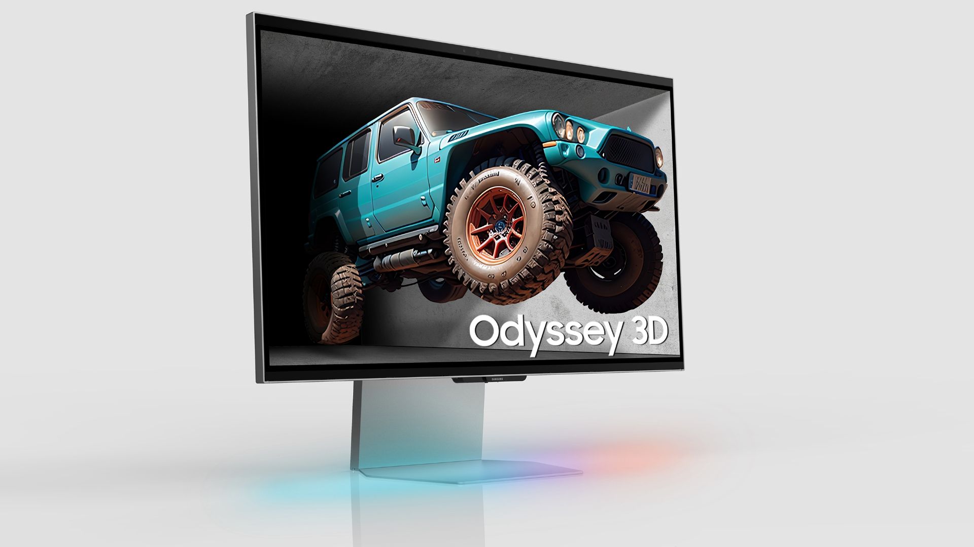 Samsung Odyssey 3D monitor.