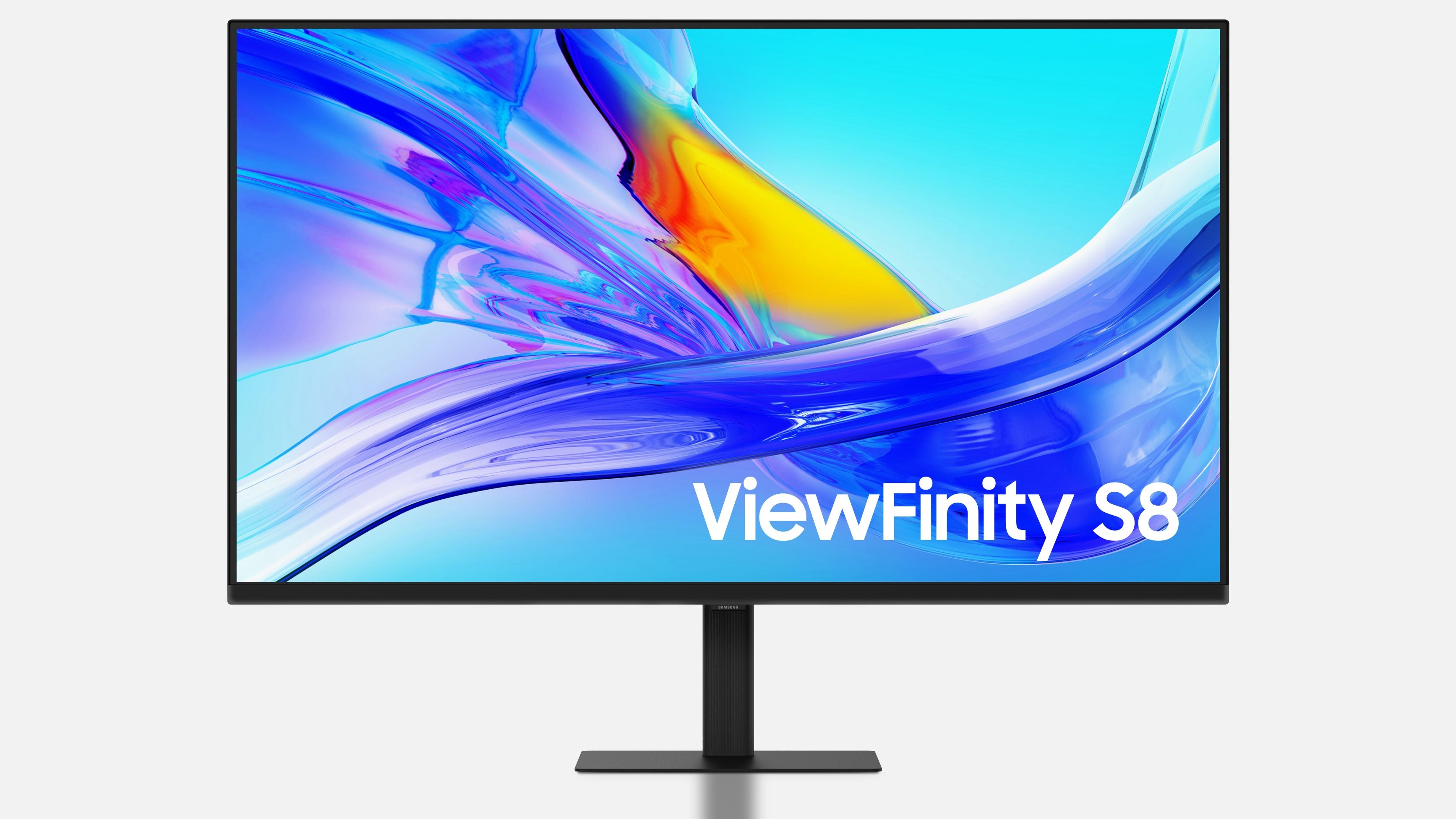 Samsung ViewFInity S8 monitor.