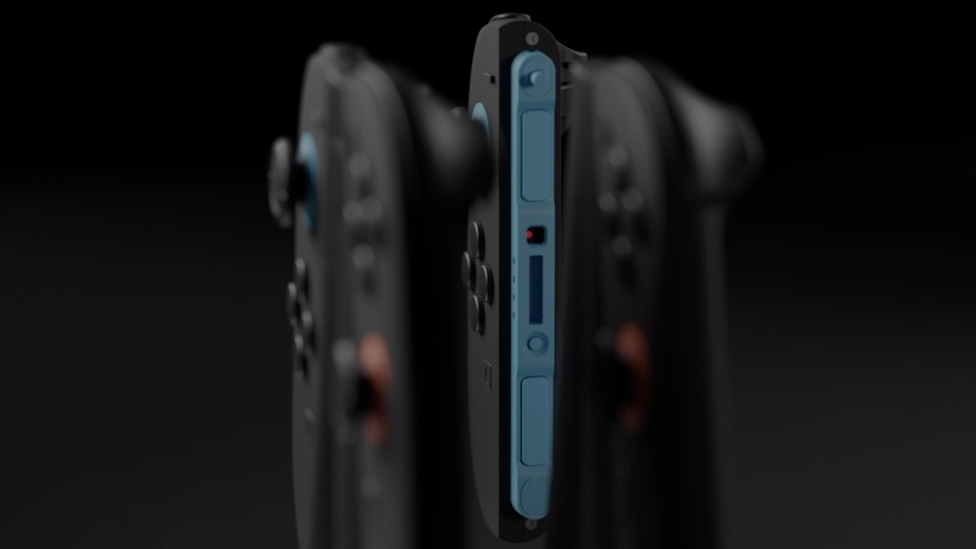 Genki-made mockup of an optical sensor in a Switch 2 Joy-Con.