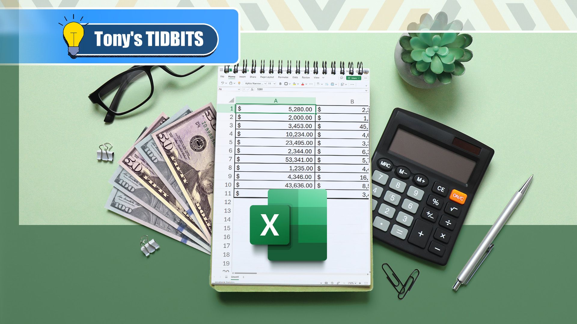 Don't Enter Currencies Manually in Excel: Change the Number Format Instead