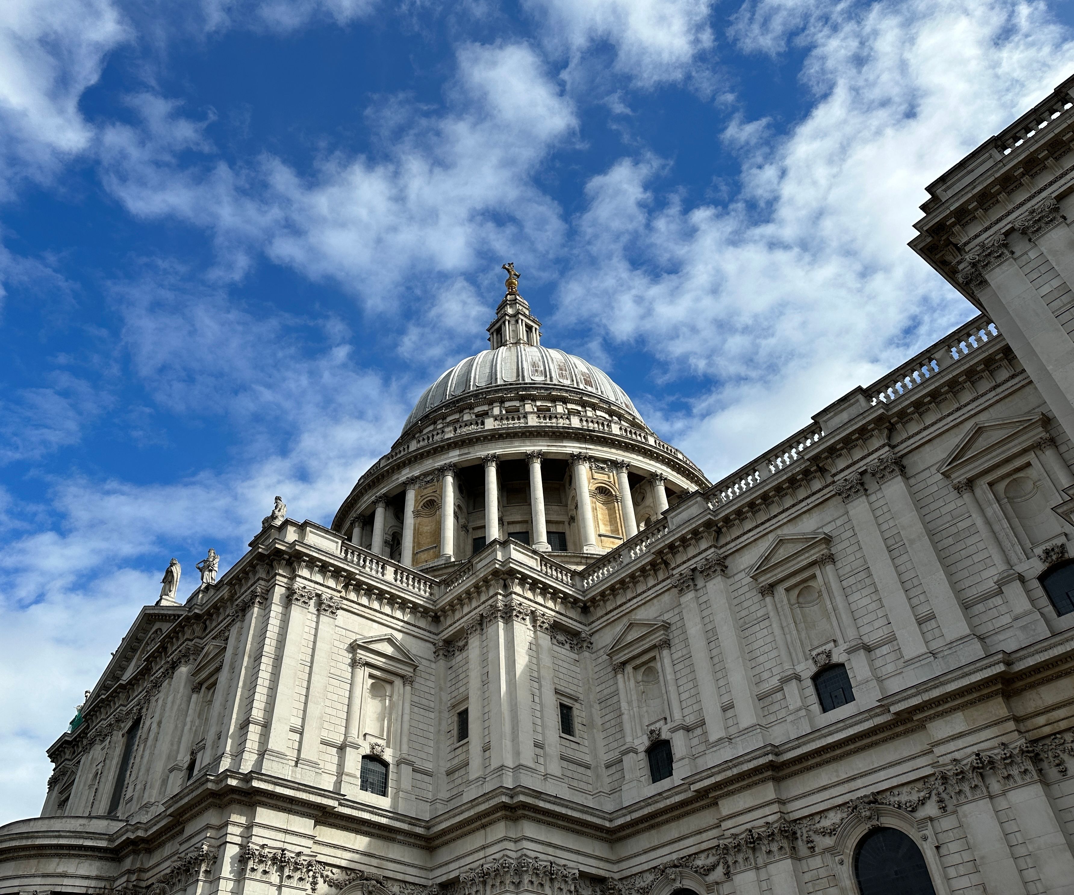 St Paul's Cathedral before any editing.