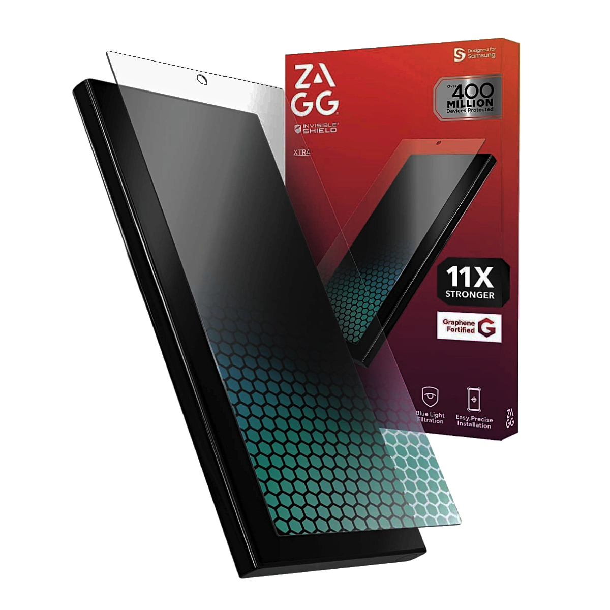 ZAGG Glass XTR4 Samsung Galaxy S25 Ultra Screen Protector