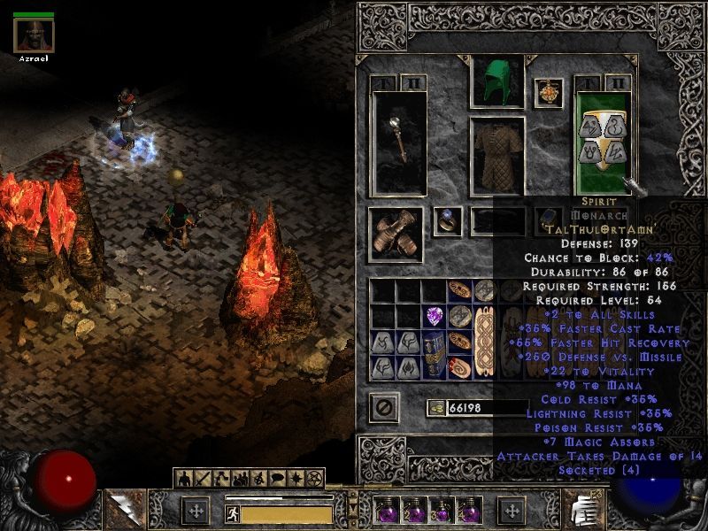 Diablo II: Lord of Destruction (Windows) screenshot.