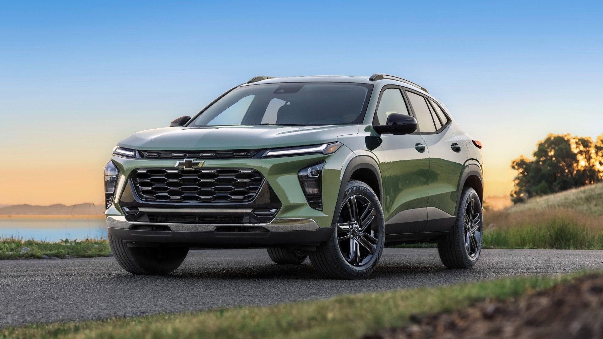 2024 Chevrolet Trax parked at sunset