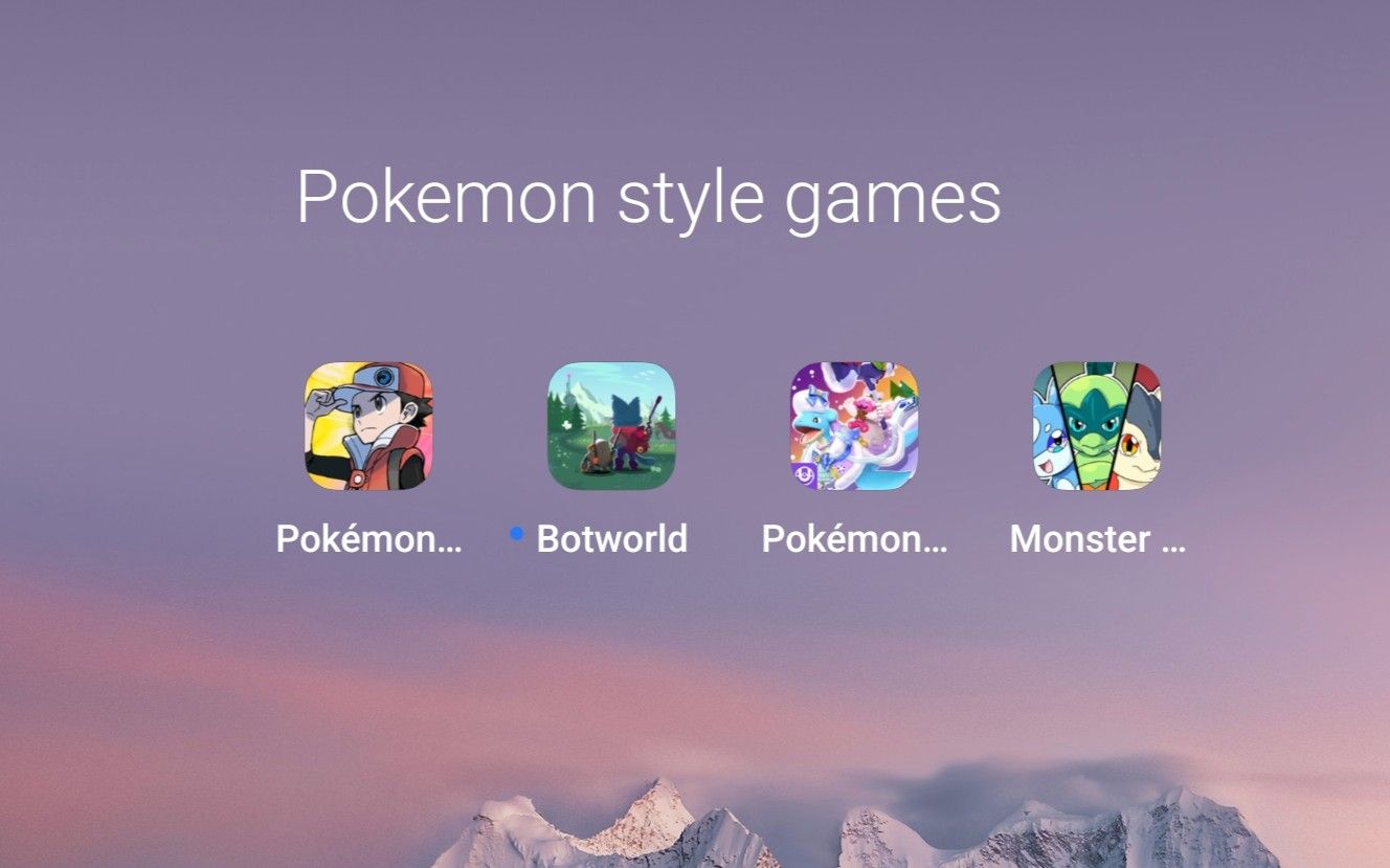 4 pokemon style games.