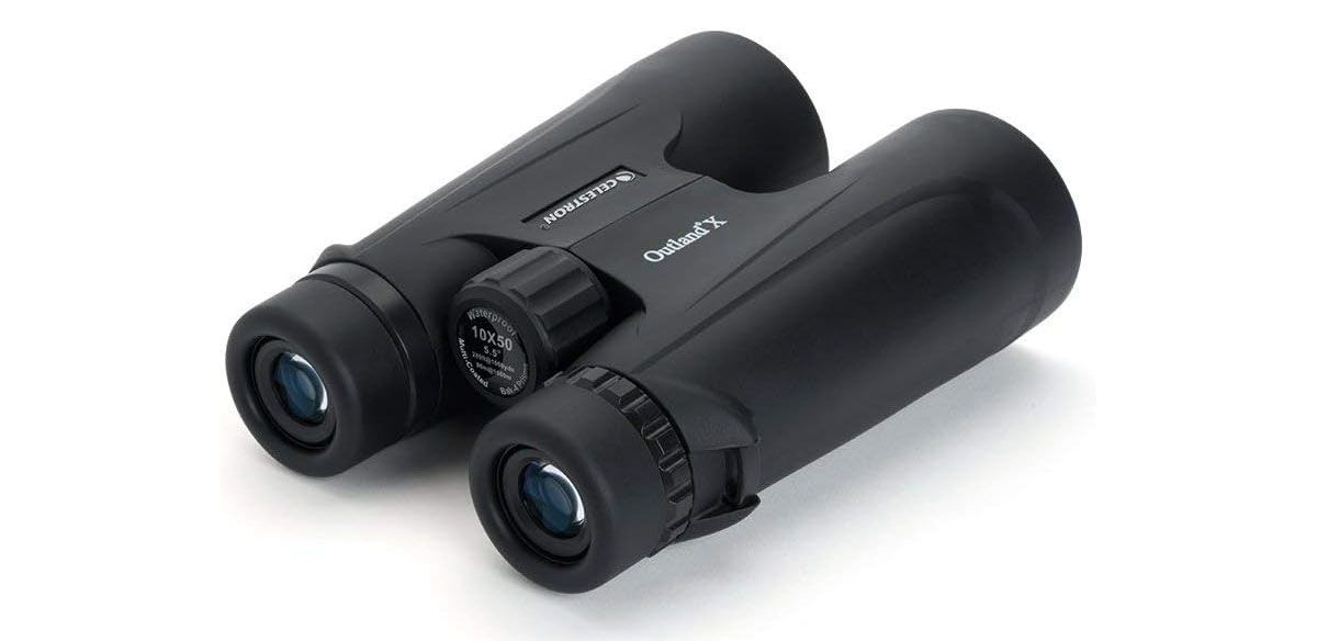 A 10x50 pair of Xelestron binoculars.