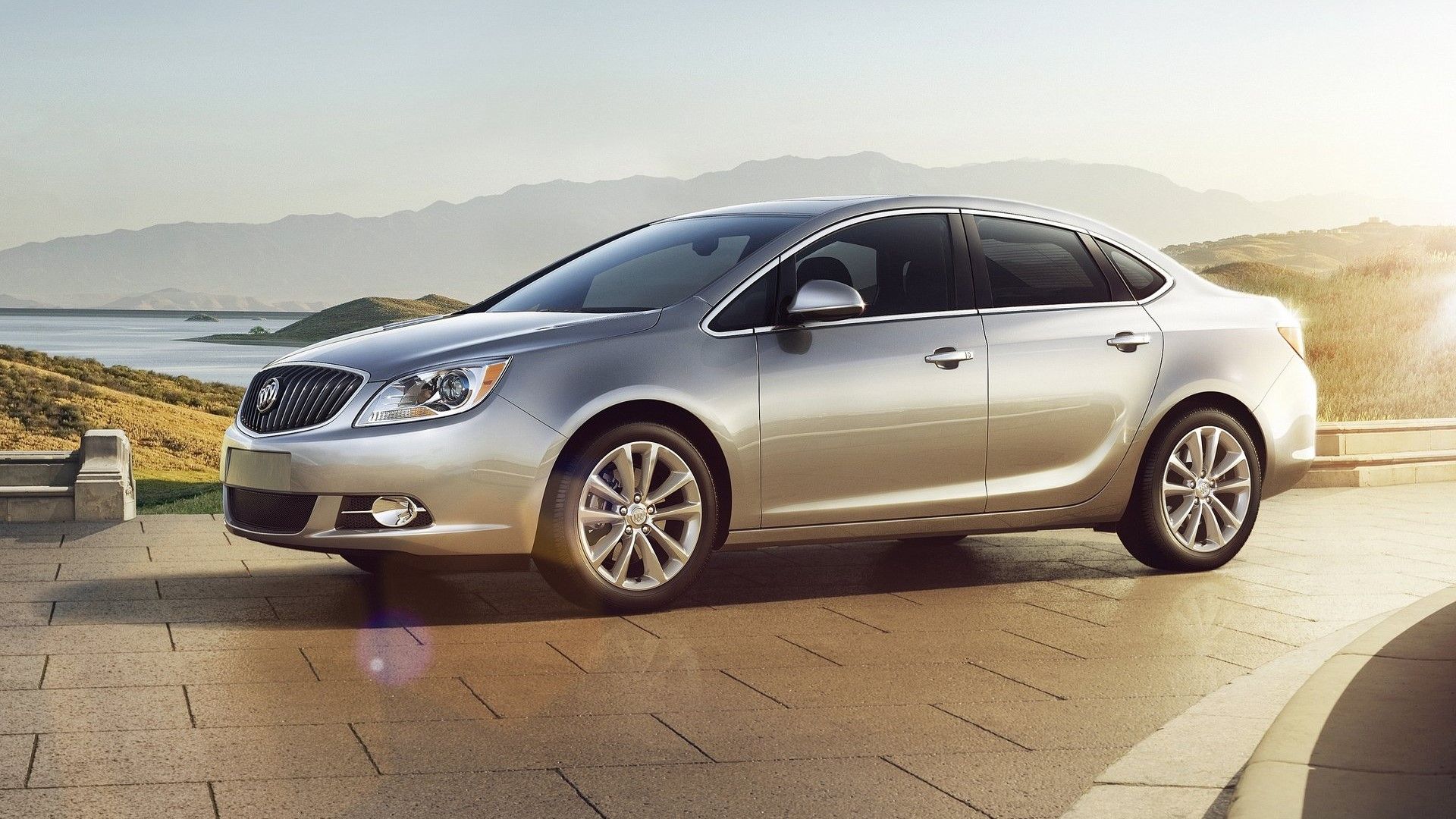 Front 3/4 shot of a 2012 Buick Verano 