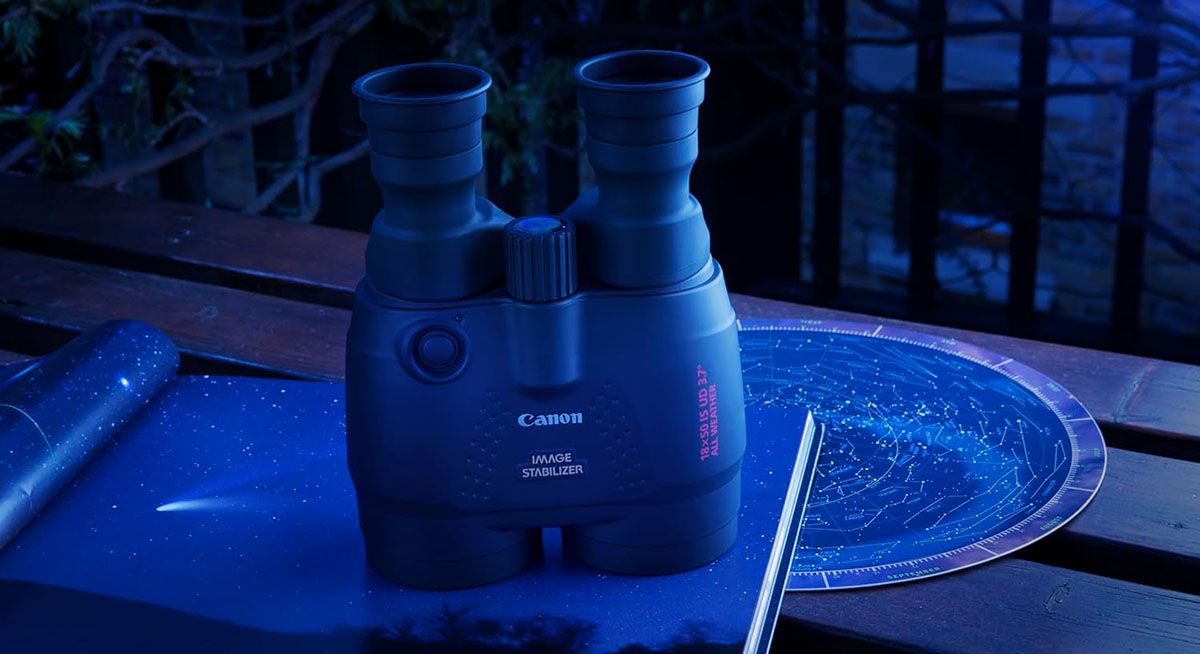 Canon stabilized binoculars.