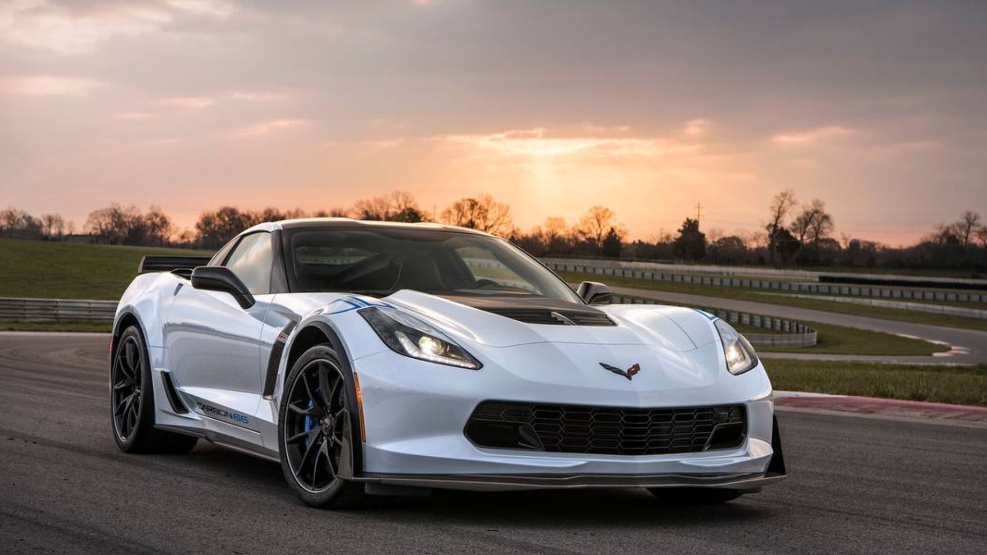 Front quarter Chevrolet Corvette C7 Z06.