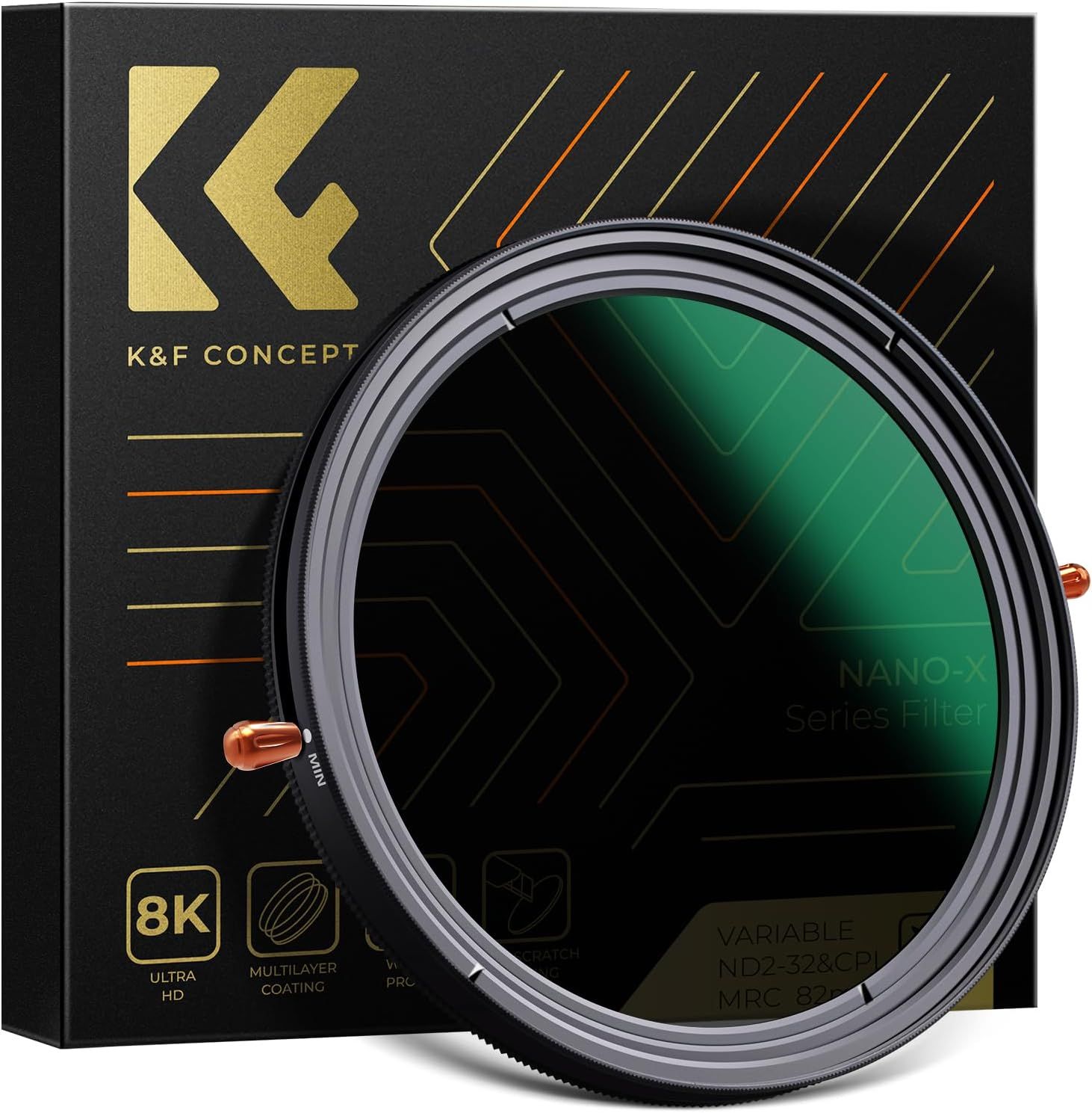 KF Concept ND2 to ND32 with CPL Filter