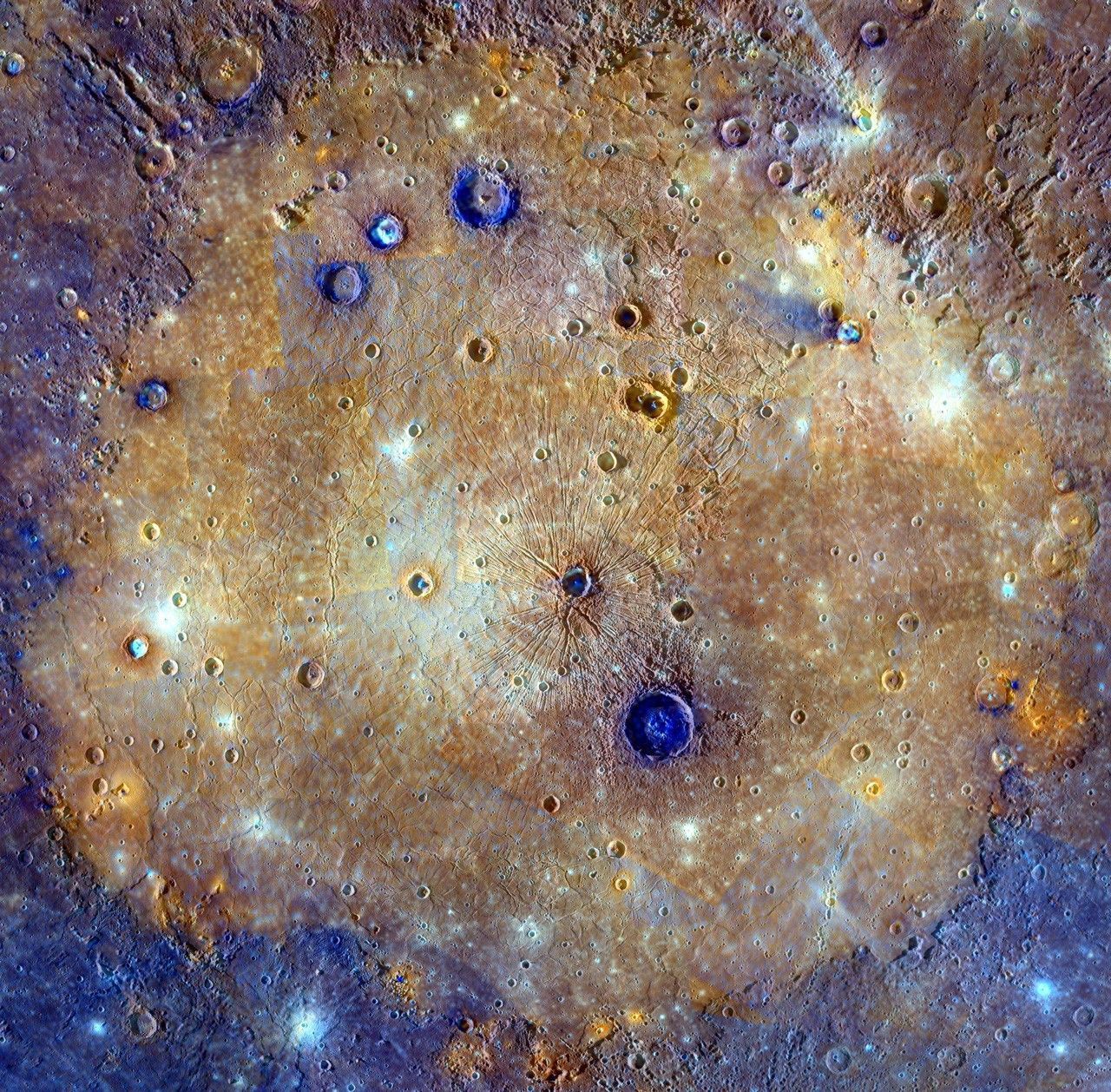 Mercury Caloris Basin.