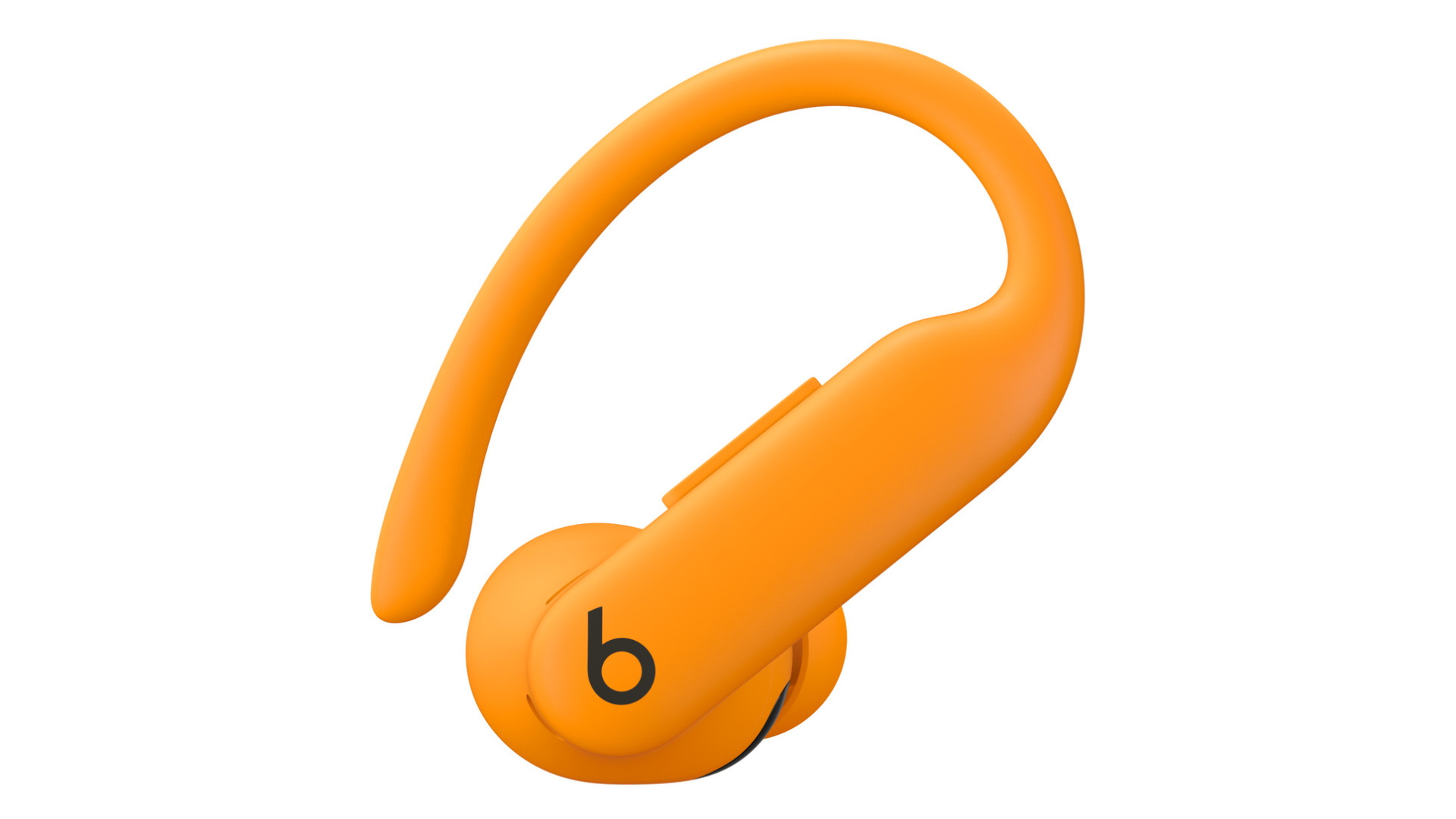 Image of the Powerbeats Pro 2 in electric orange color.