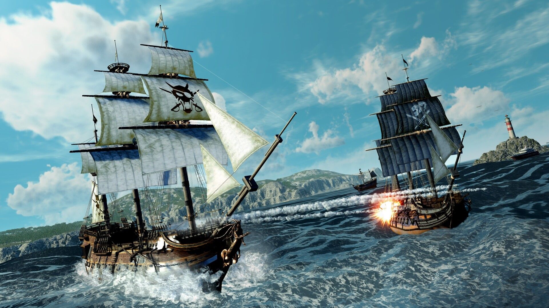 A promotional screenshot from the game 'Like a Dragon: Pirate Yakuza in Hawaii.'