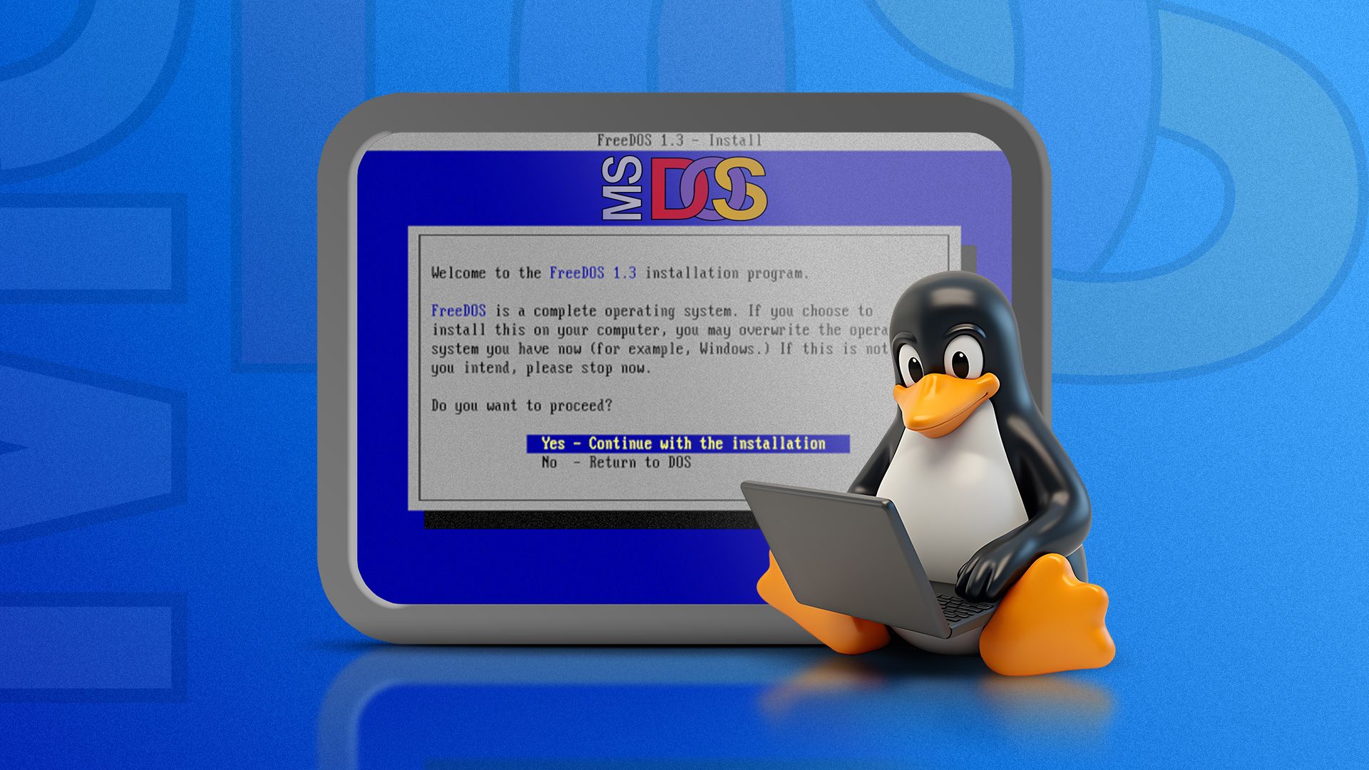 Here's How I Got MS-DOS Running on My Linux Computer