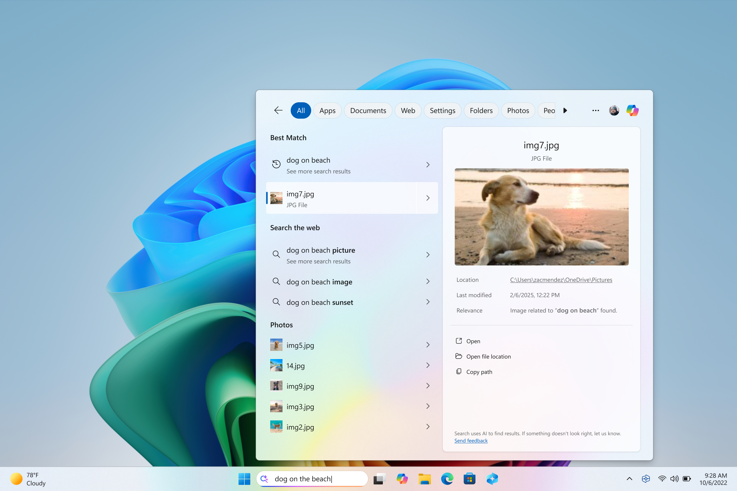 Windows File Explorer Update Showing A Dog