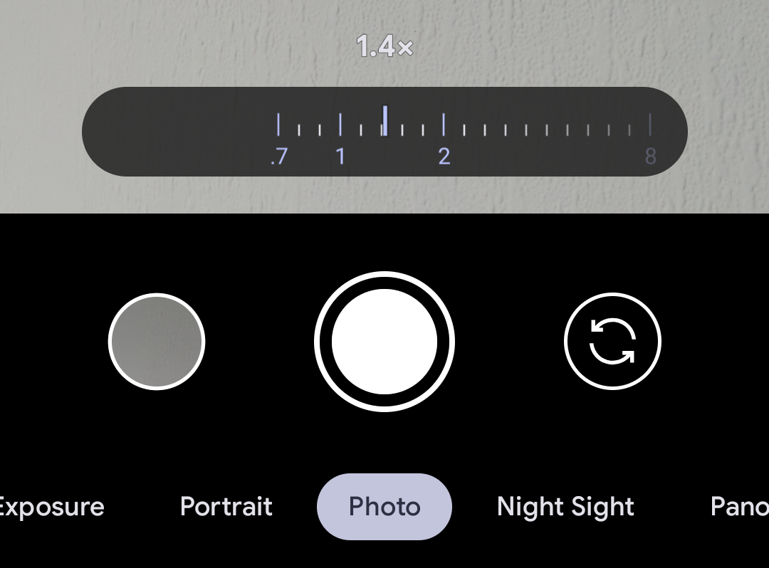 Zoom in with more accuracy.