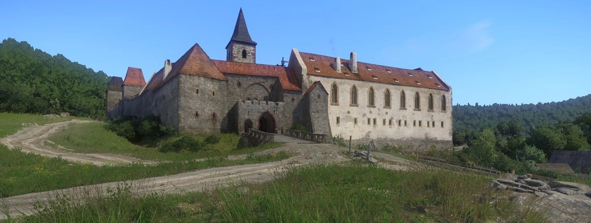 Sasau Monastery from Kingdom Come: Deliverance.