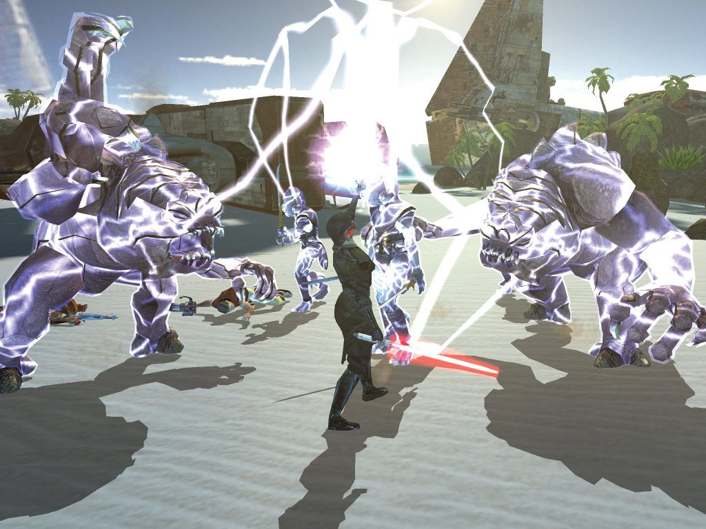 A screenshot from the game Star Wars: Knights of the Old Republic.