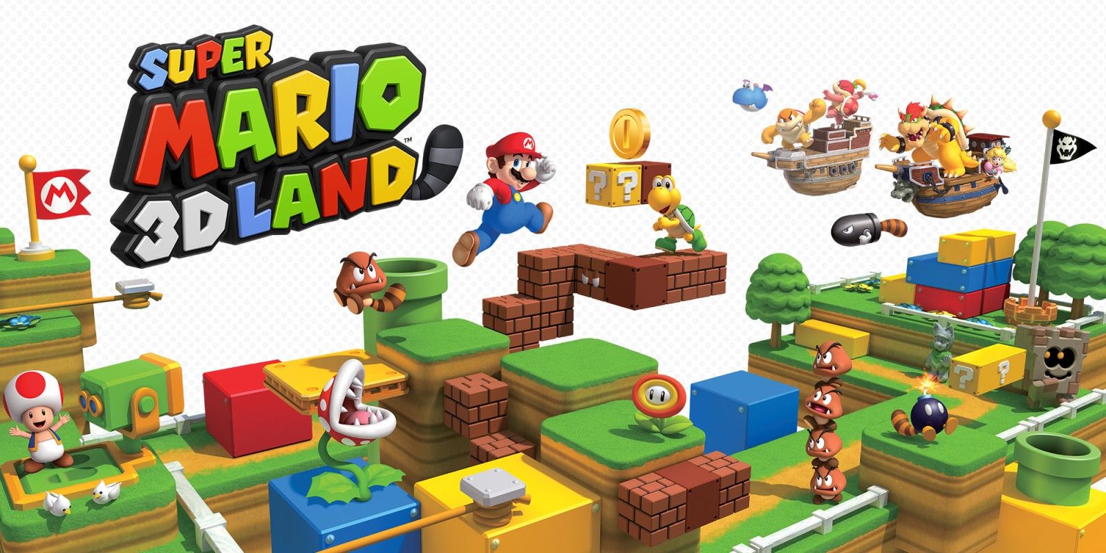 Super Mario 3D Land on Nintendo 3DS.