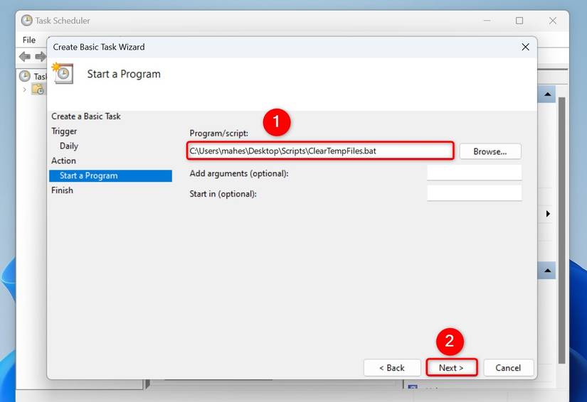 Temporary Task How to Automatically Clear Temporary Files on Windows 11