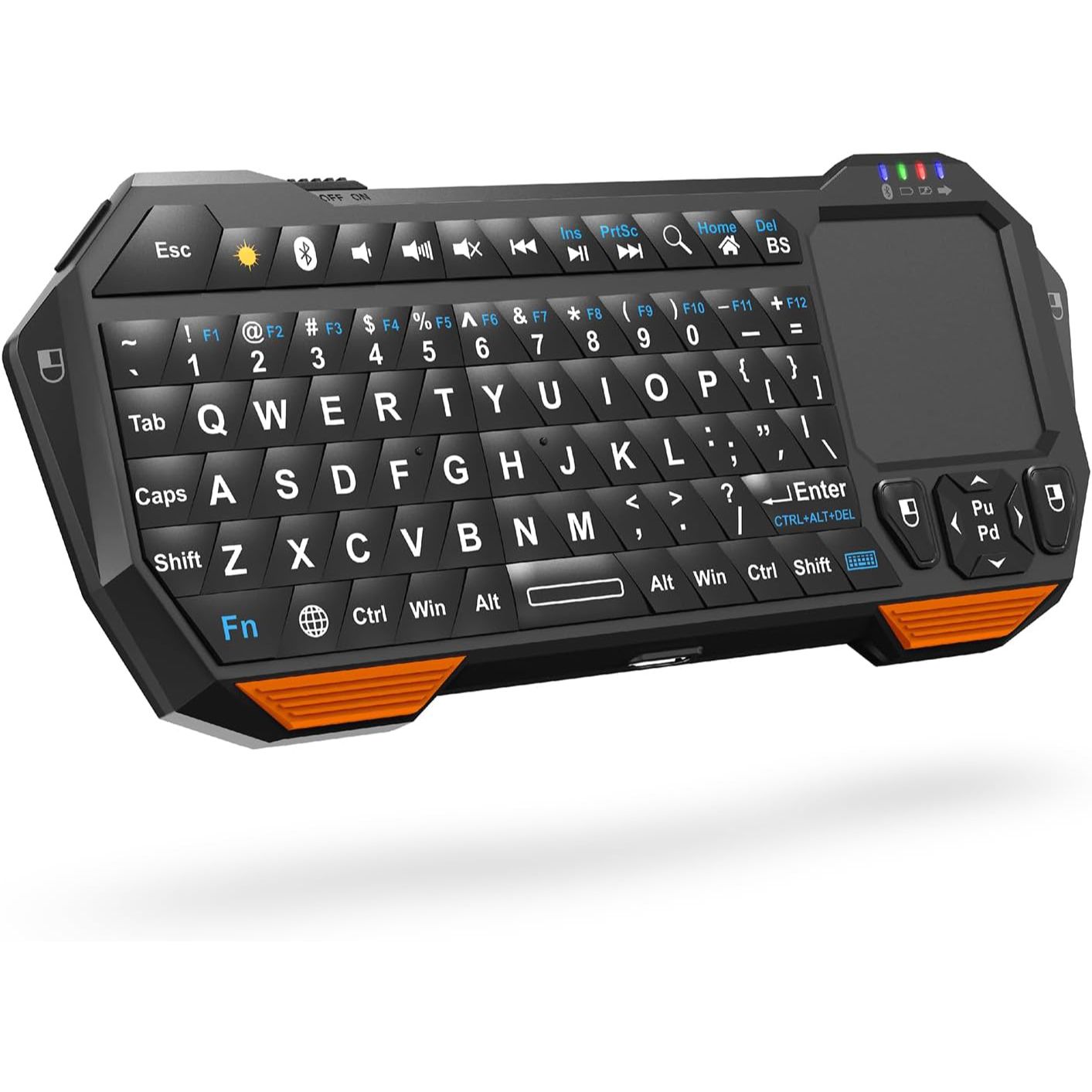 Компактная Bluetooth-клавиатура Fosmon с тачпадом.