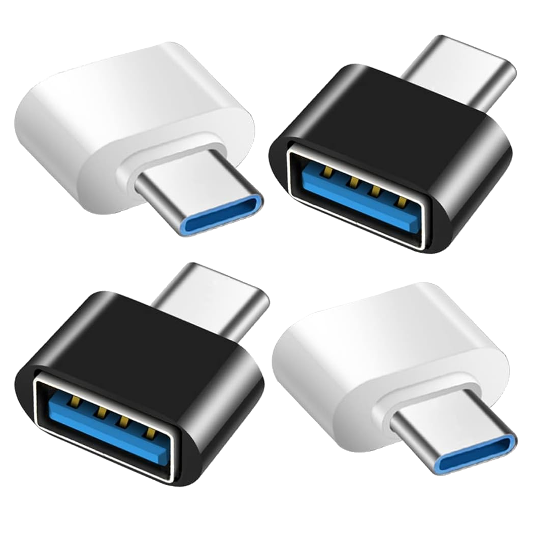 USB C Adapter 4 Stück, USB auf USB C 3.2 Adapter & USB C auf USB