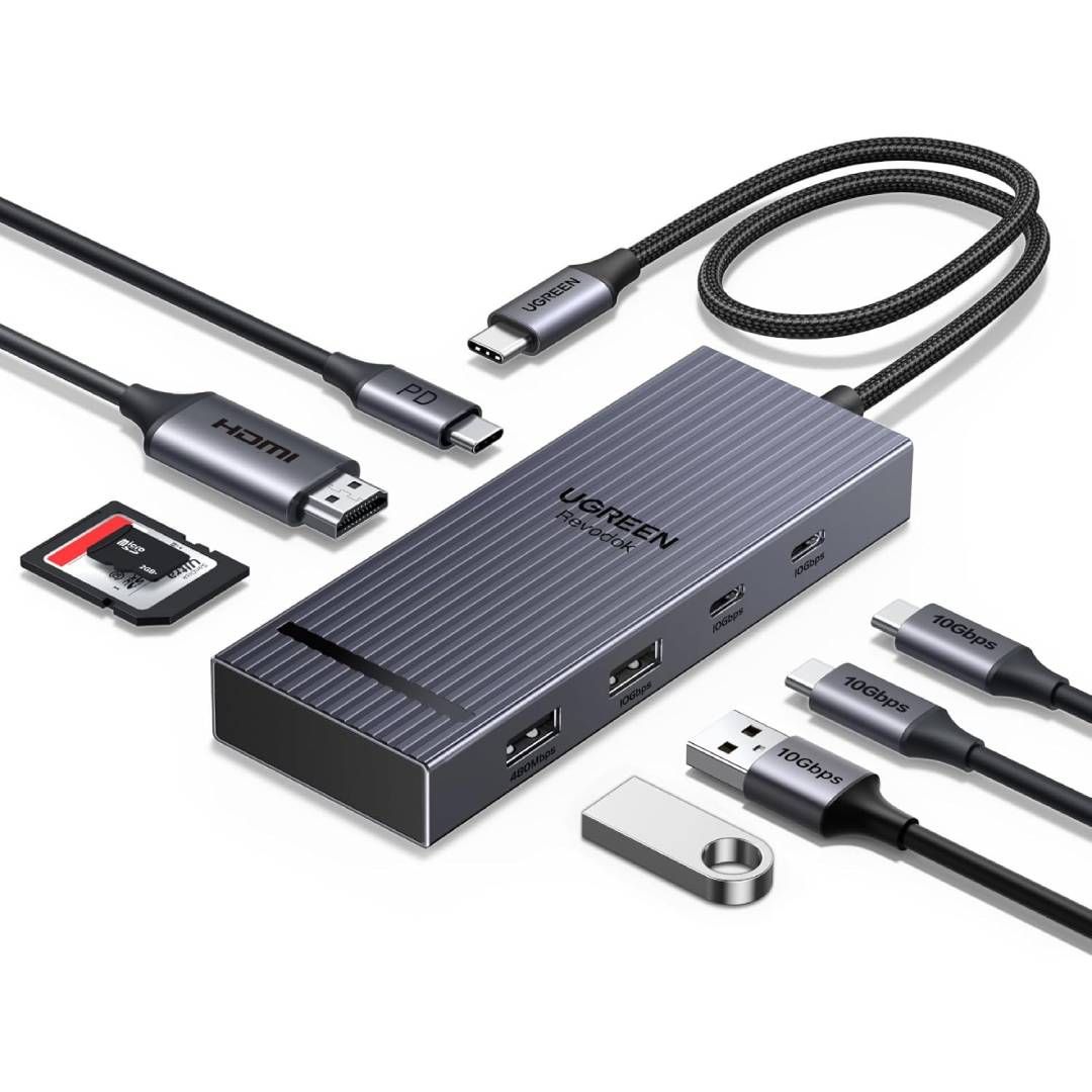 8-в-1 USB-C хаб UGREEN Revodok