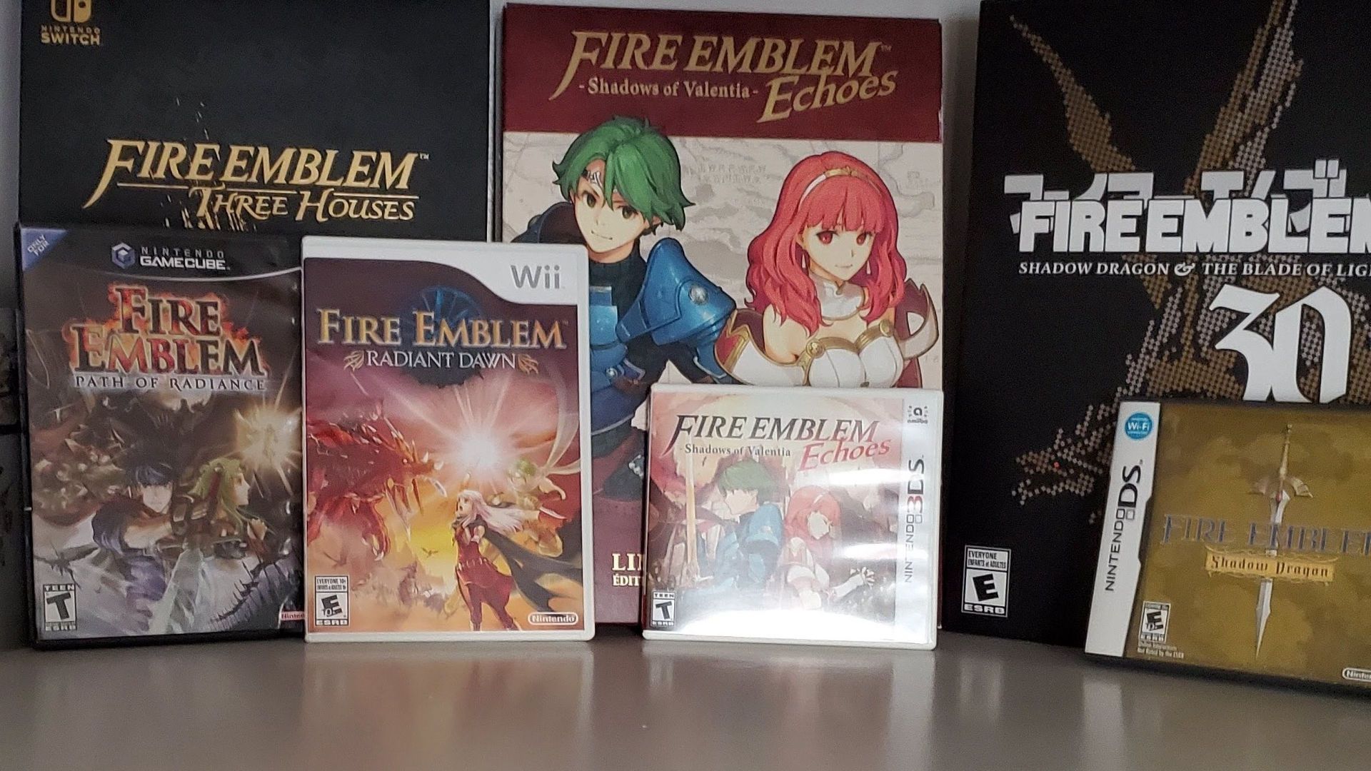 Special editions of several games in the Fire Emblem franchise.