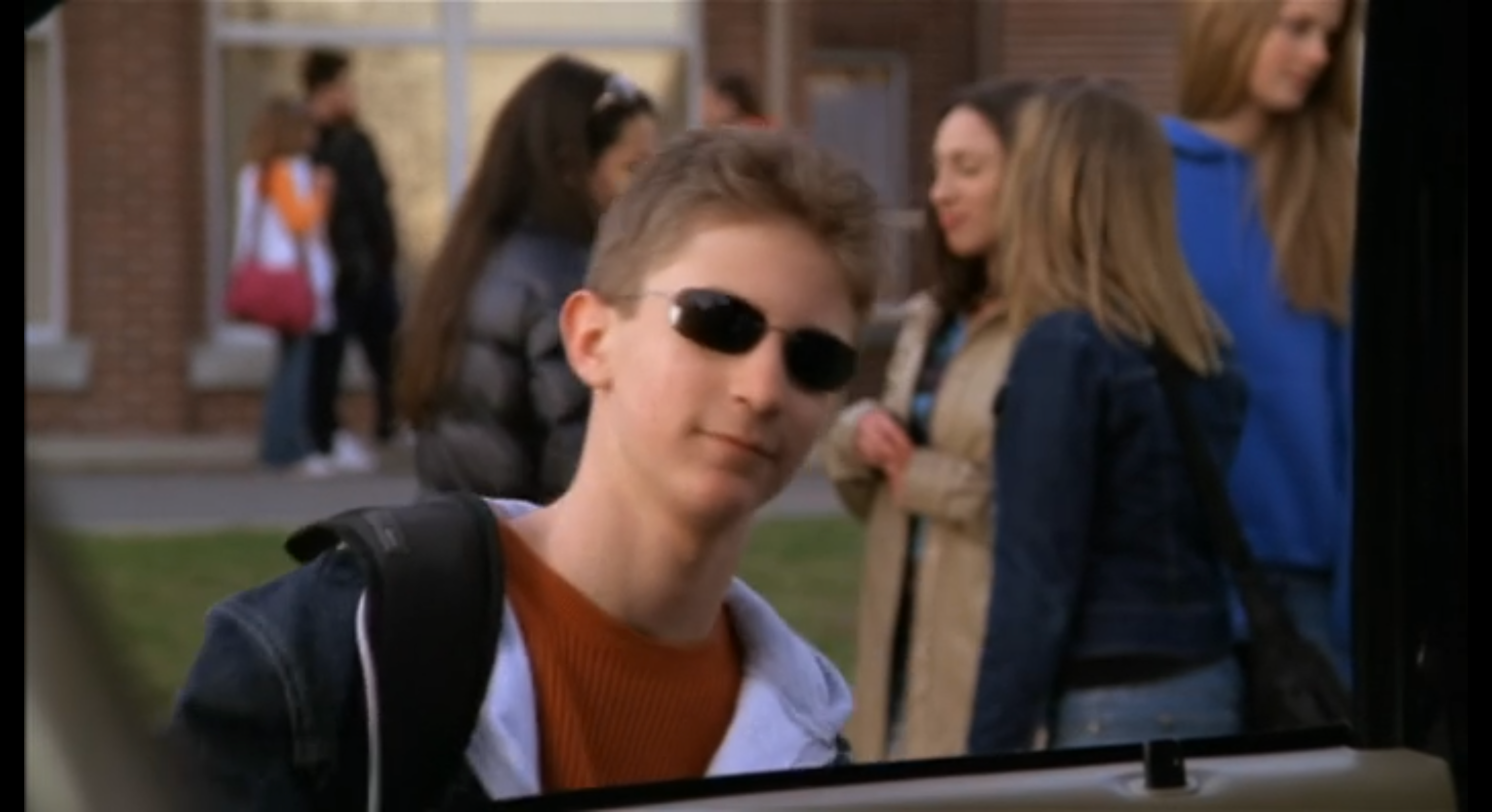 A clone of Conolel O'Neill prepared to go back to high school.