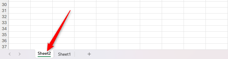 A new spreadsheet is added to the left of an existing sheet in Microsoft Excel.