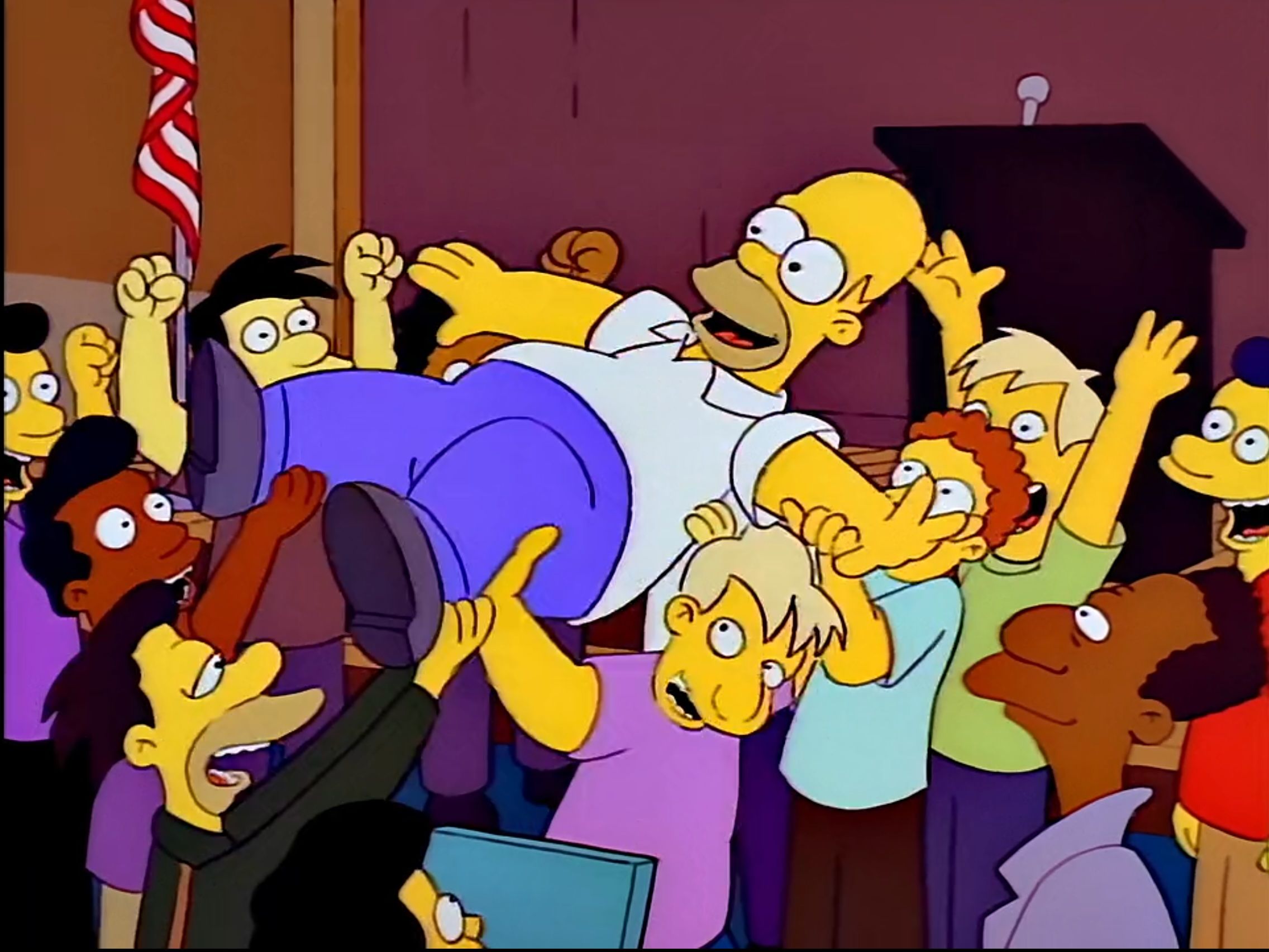 A scene from Last Exit to Springfield.