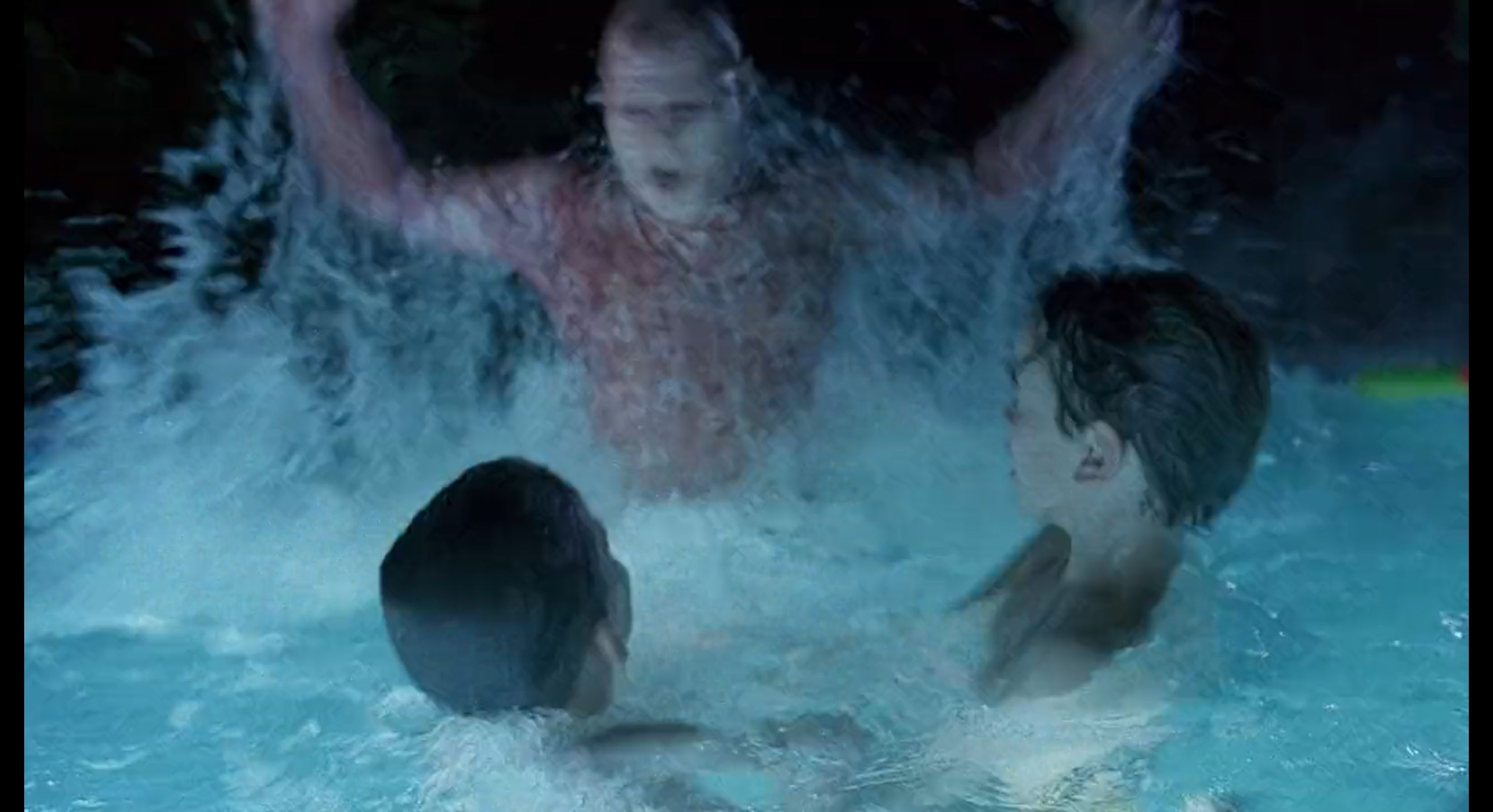 A scene from the X-Files Episode Humbug.
