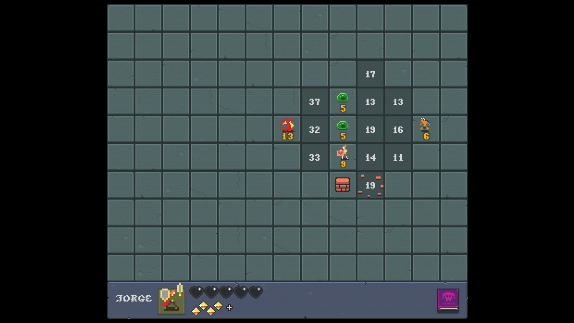Tentando matar o dragão em Dragonsweeper
