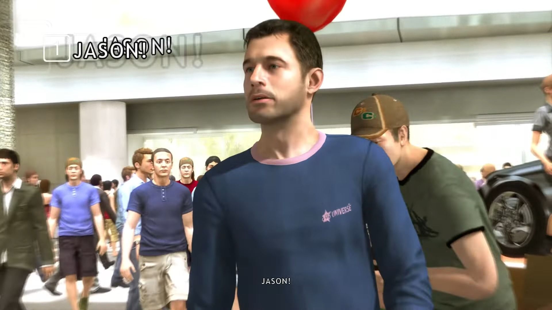 Ethan calling out for Jason in Heavy Rain.